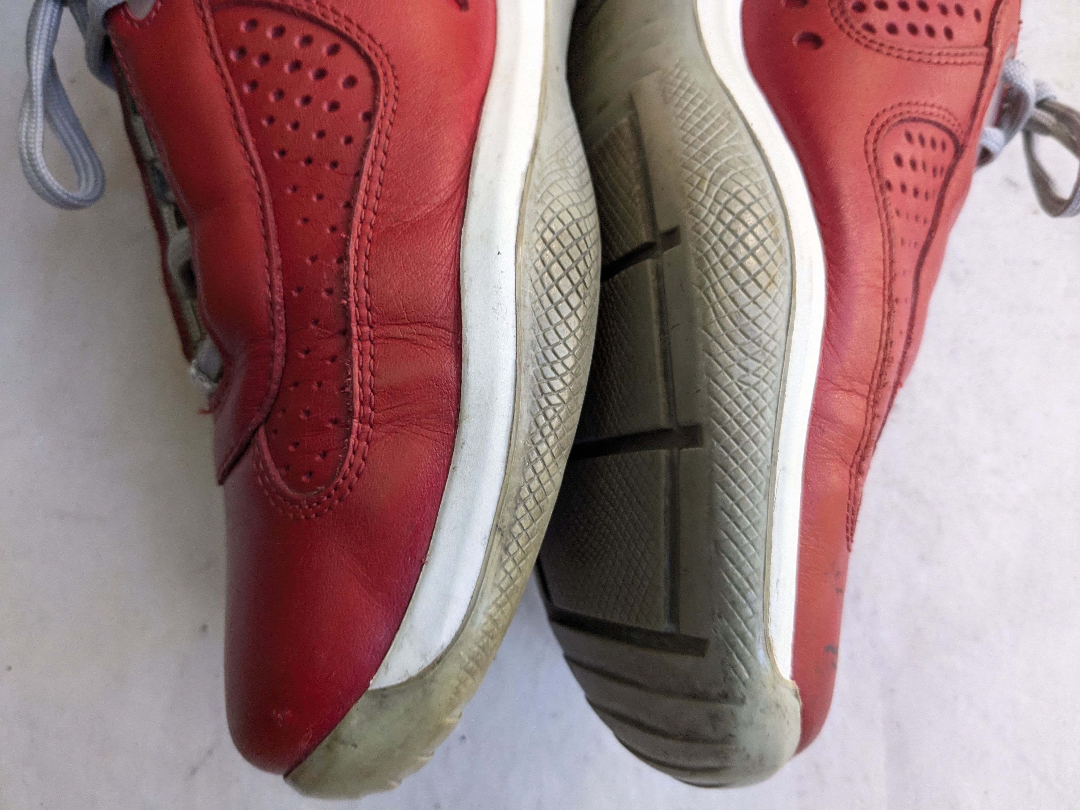 Prada Prada America's Cup Sneakers Red 9 Leather FLAW Size US 9 / EU 42 - 3 Thumbnail