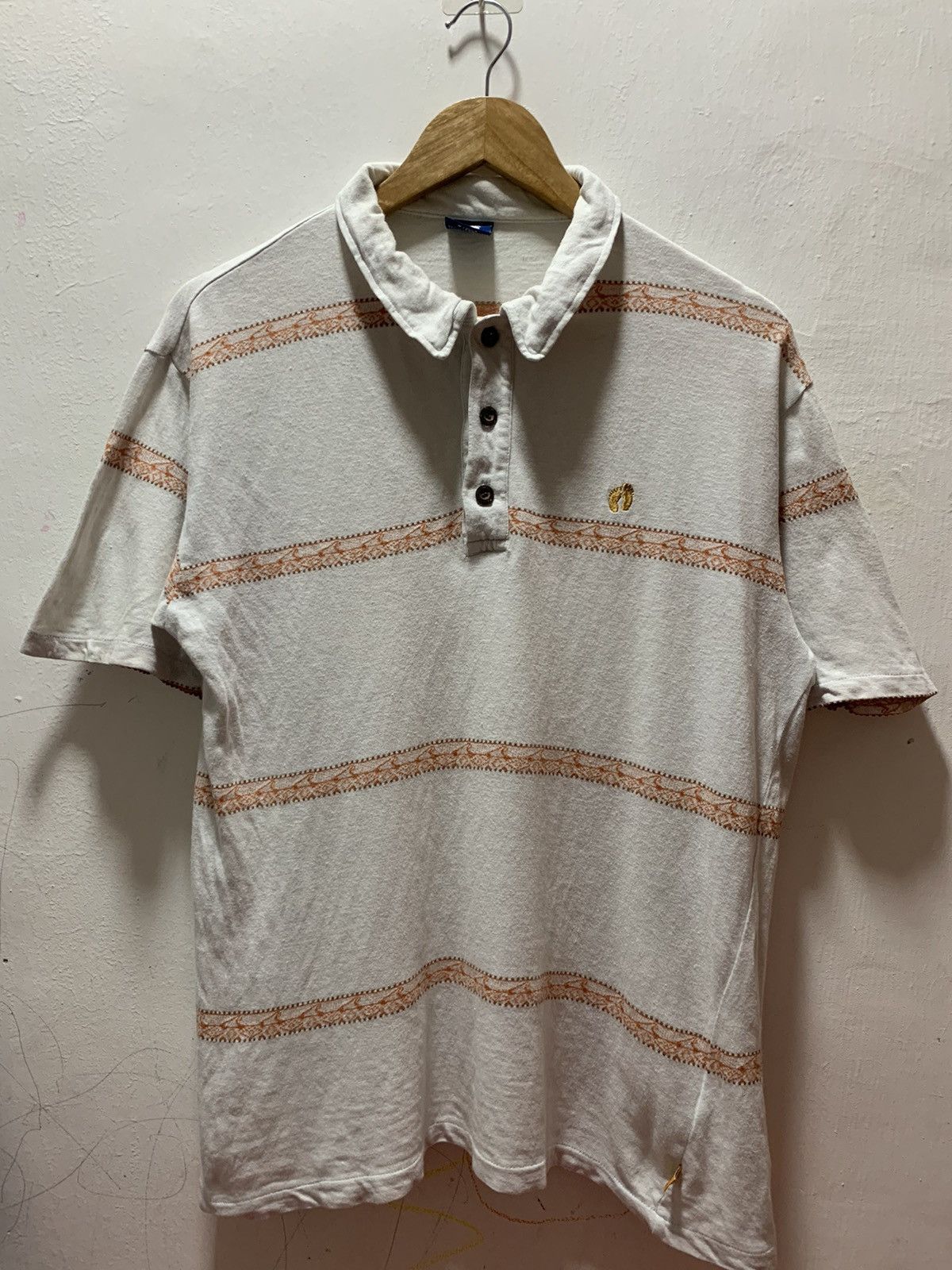 Hang Ten Vintage Hang Ten Shirt Polo Beach Surf M Size US M / EU 48-50 / 2 - 1 Thumbnail
