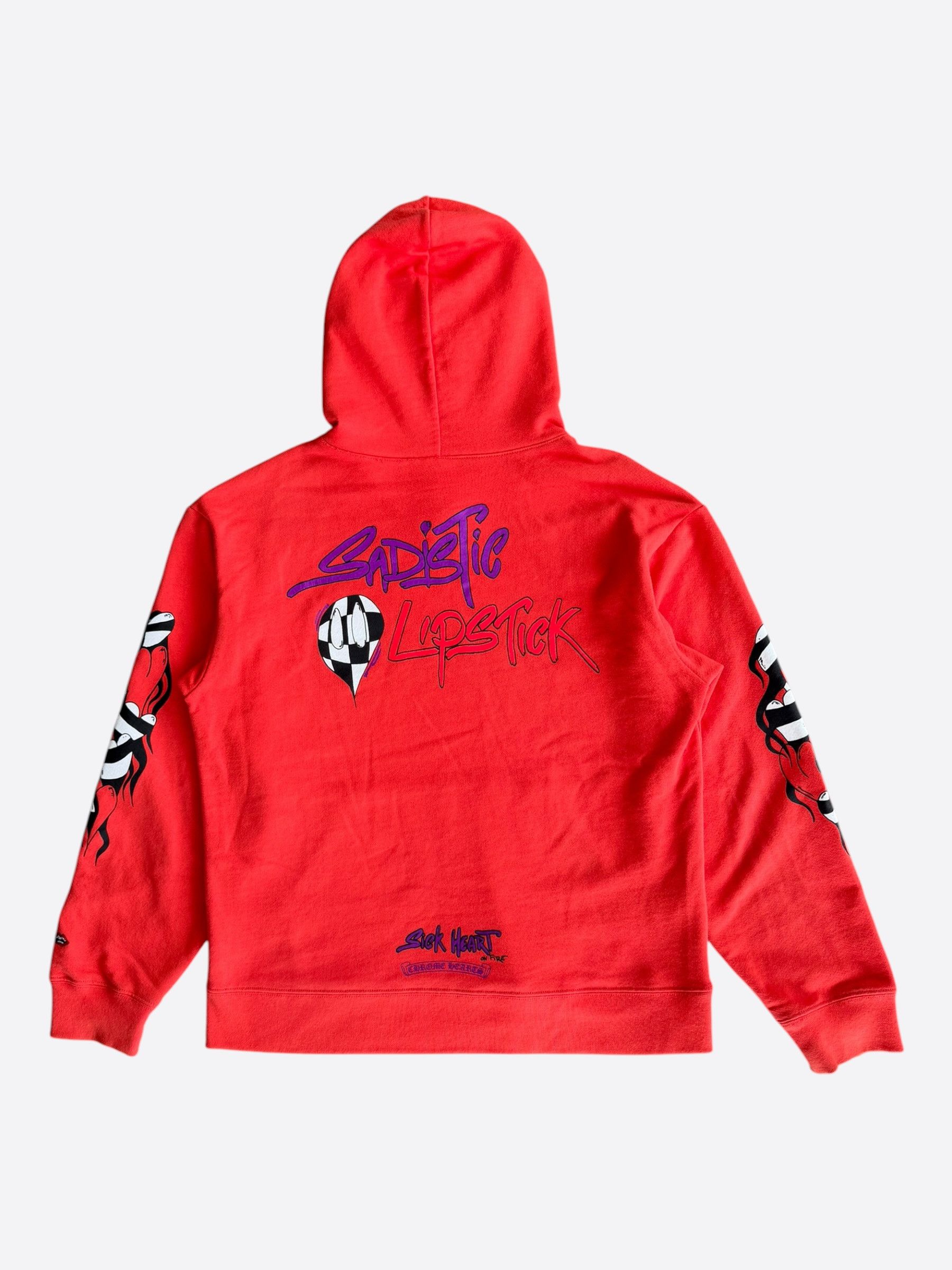 Chrome Hearts Chrome Hearts Matty Boy Red Spark Hoodie Size US L / EU 52-54 / 3 - 2 Thumbnail
