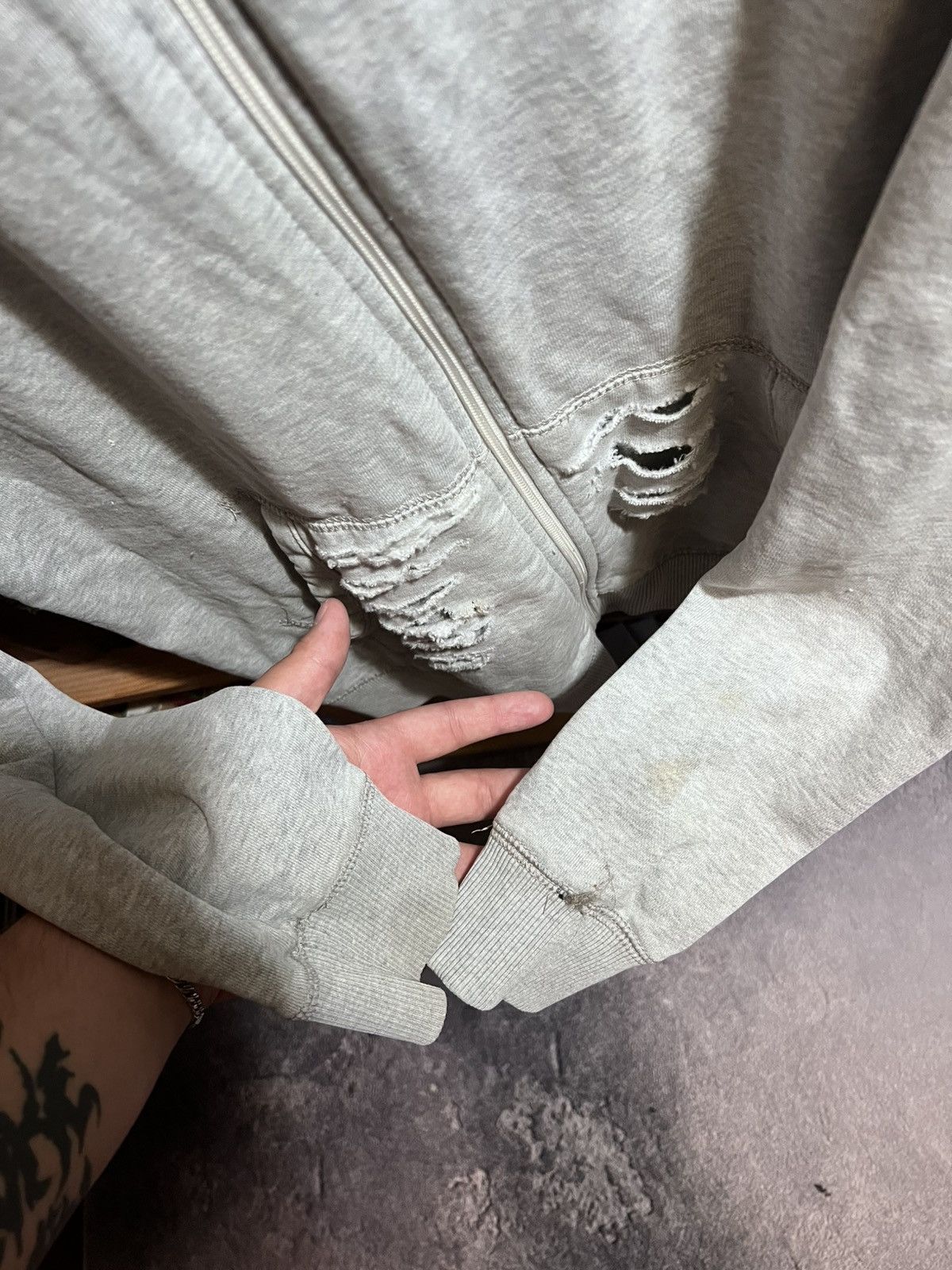 Vintage CRAZY Vintage Number Nine Style Zip Cut Archive Y2K Avan 90s Size US S / EU 44-46 / 1 - 8 Thumbnail