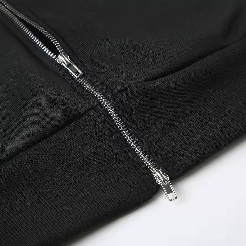 Other Y2k Rhinestone Fur Hooded Jacket Zipper Hoodie Retro Size S / US 4 / IT 40 - 11 Thumbnail