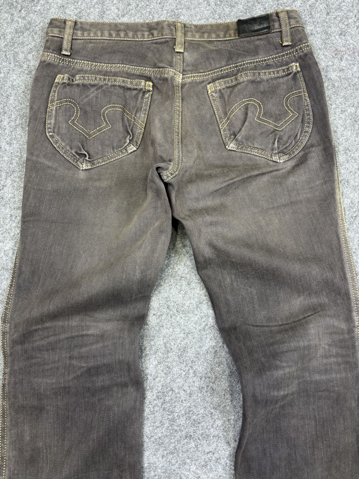 Obelisk Obelisk Japanese Designer Low Rise Flare Jeans F767 Size US 29 - 9 Thumbnail