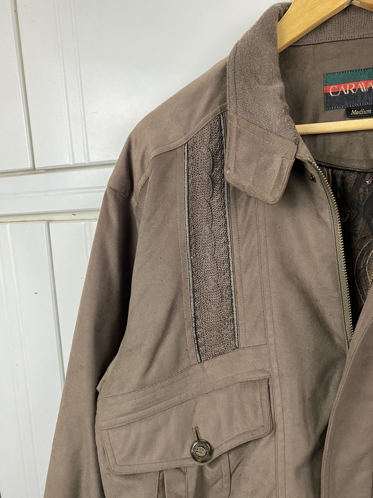 Japanese Brand × Vintage Vintage Caravach Jacket Bomber Size US M / EU 48-50 / 2 - 6 Thumbnail