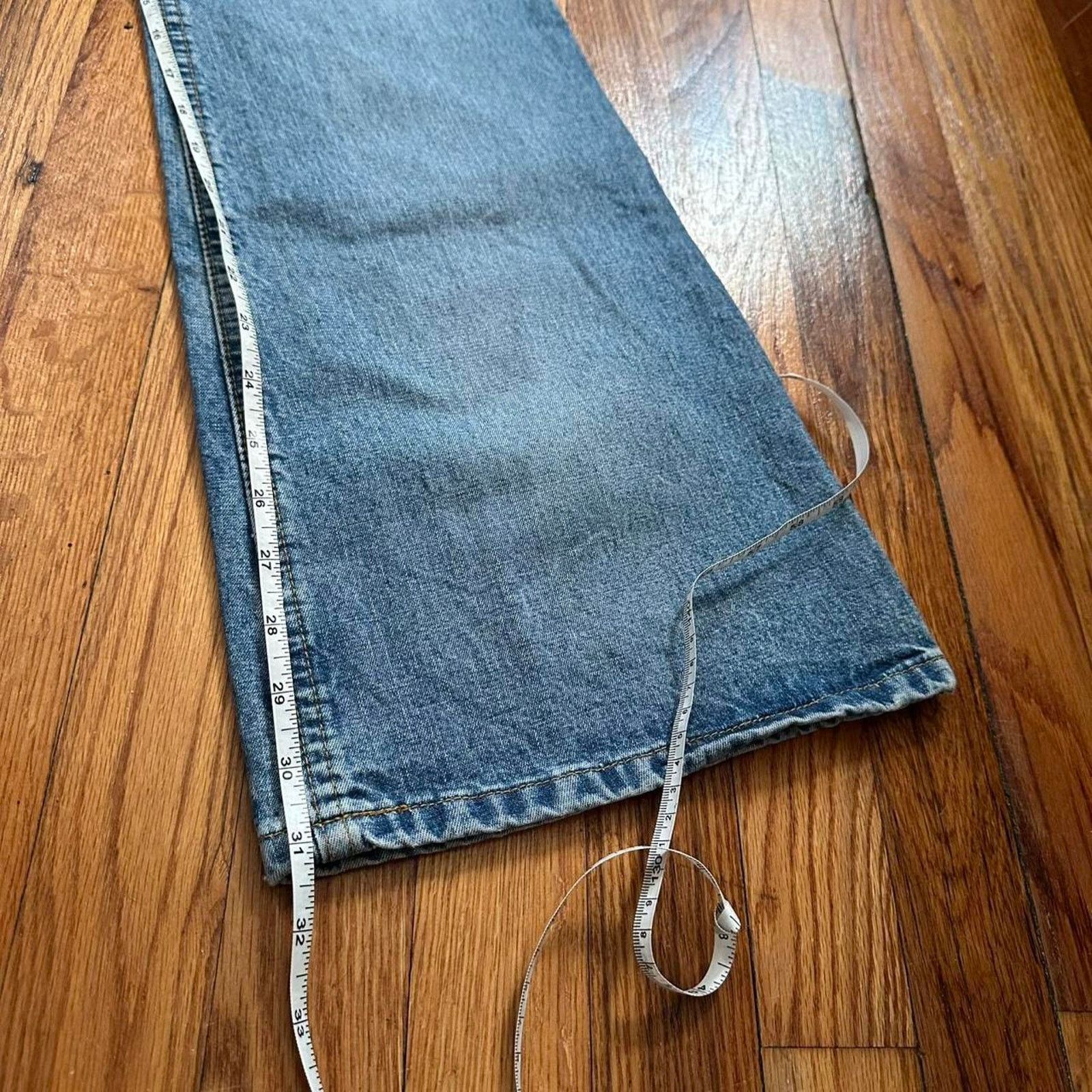 Polo Ralph Lauren Polo Ralph Lauren Hipster Flare Light Jeans 11/12x32 34" Size 34" / US 12 / IT 48 - 8 Thumbnail