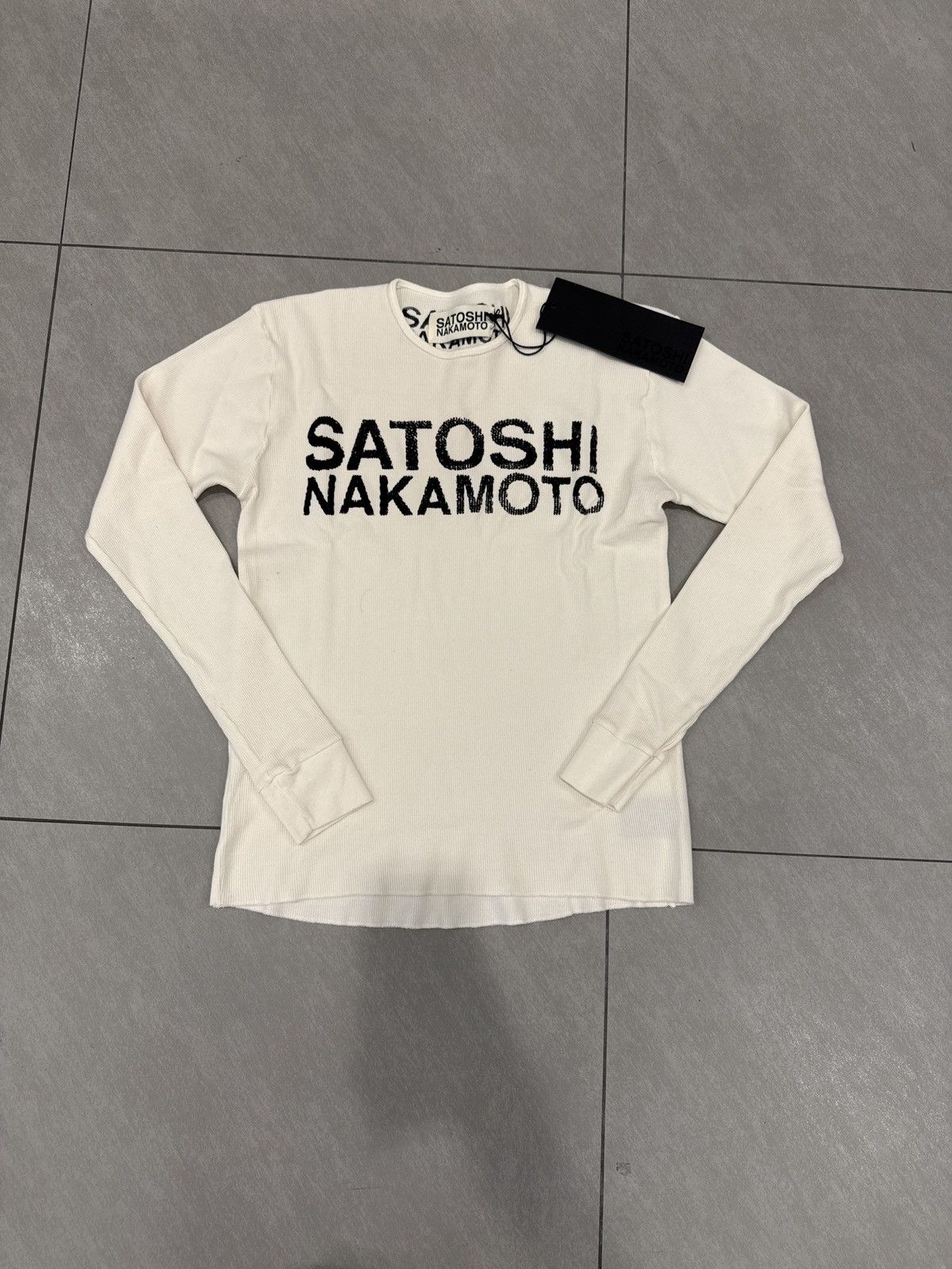 Satoshi Nakamoto Satoshi Nakamoto Logo Thermal Shirt Size US M / EU 48-50 / 2 - 1 Thumbnail