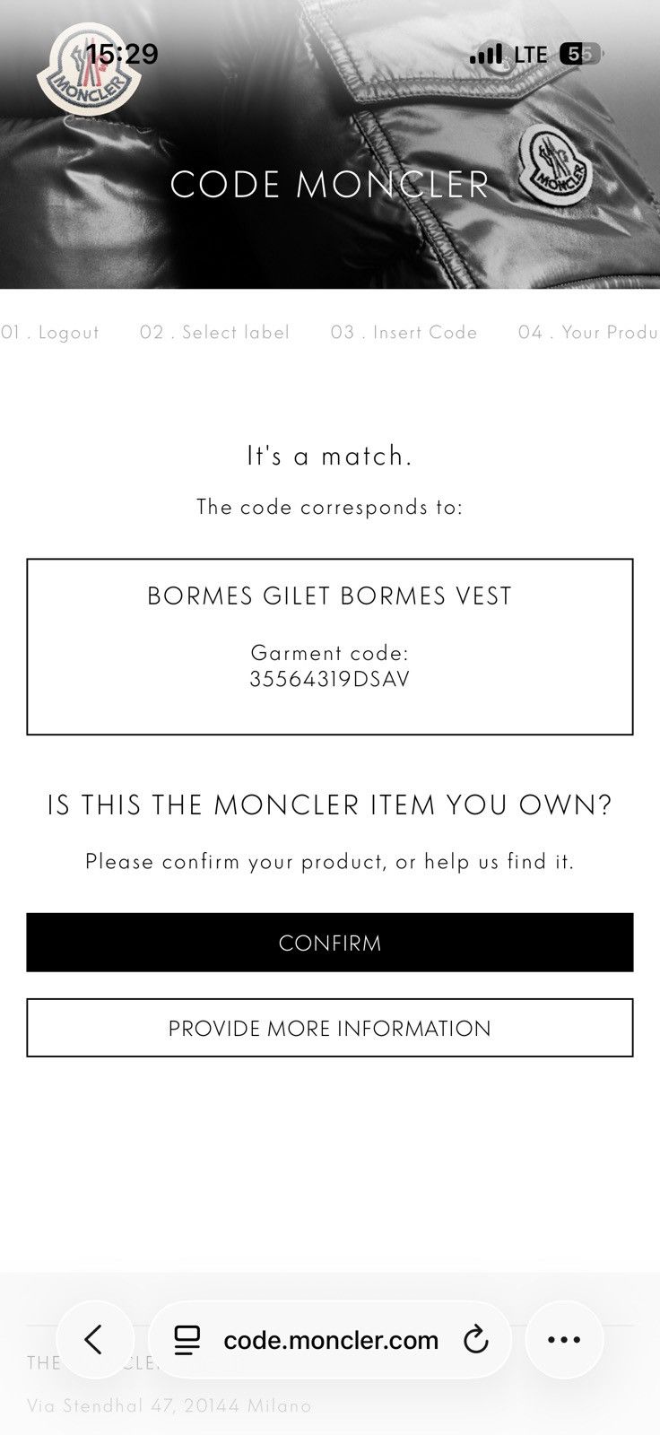 Moncler Moncler Bormes Puffer Down Vest Size 5 Size US XL / EU 56 / 4 - 10 Thumbnail