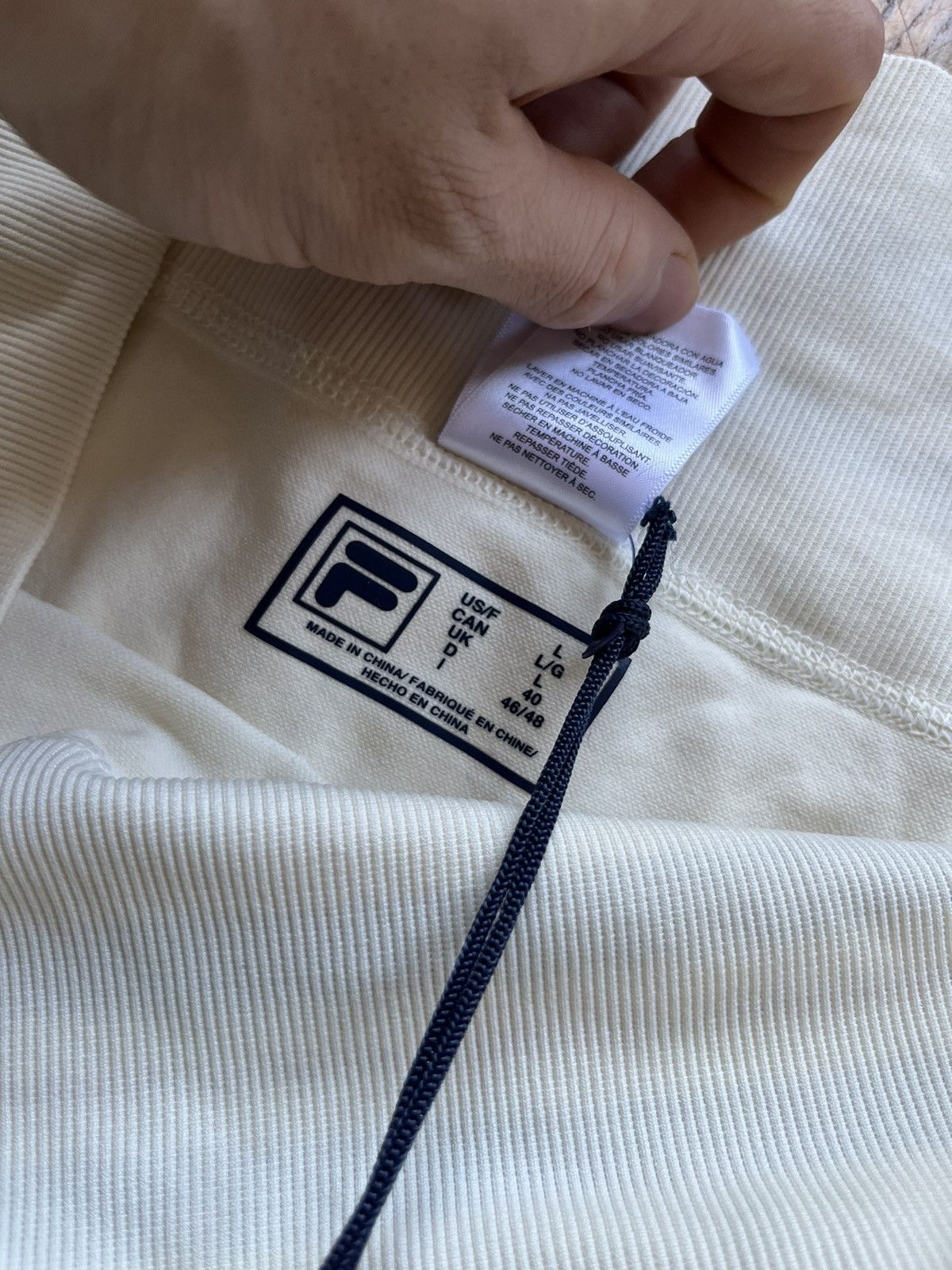 Fila Fila Seamless Skorts white tennis skirt cheerleading yoga Size 32" / US 10 / IT 46 - 4 Thumbnail