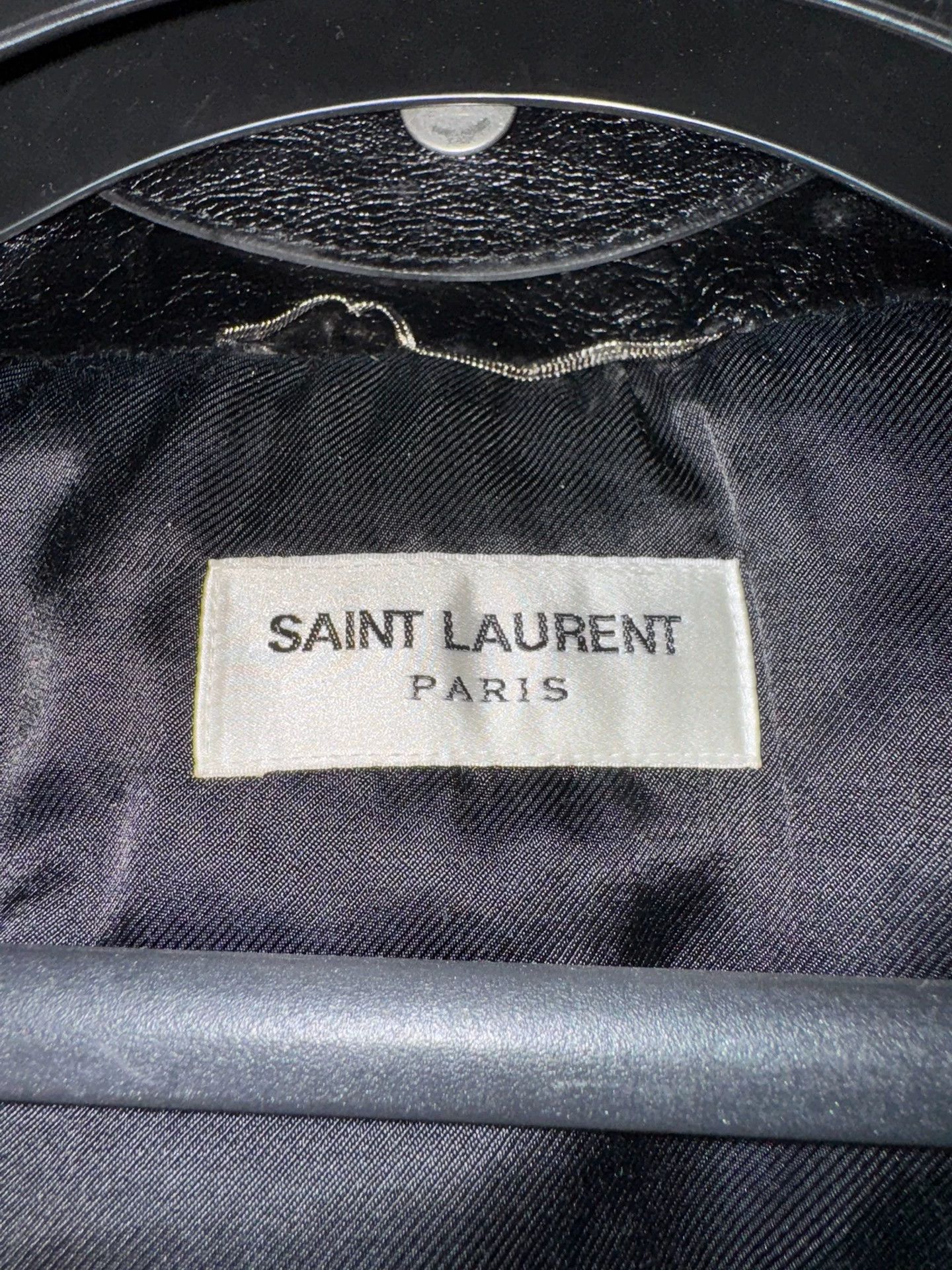 Saint Laurent Paris Saint Laurent SLP17FW waxed cowhide aviator jacket Size US S / EU 44-46 / 1 - 6 Thumbnail