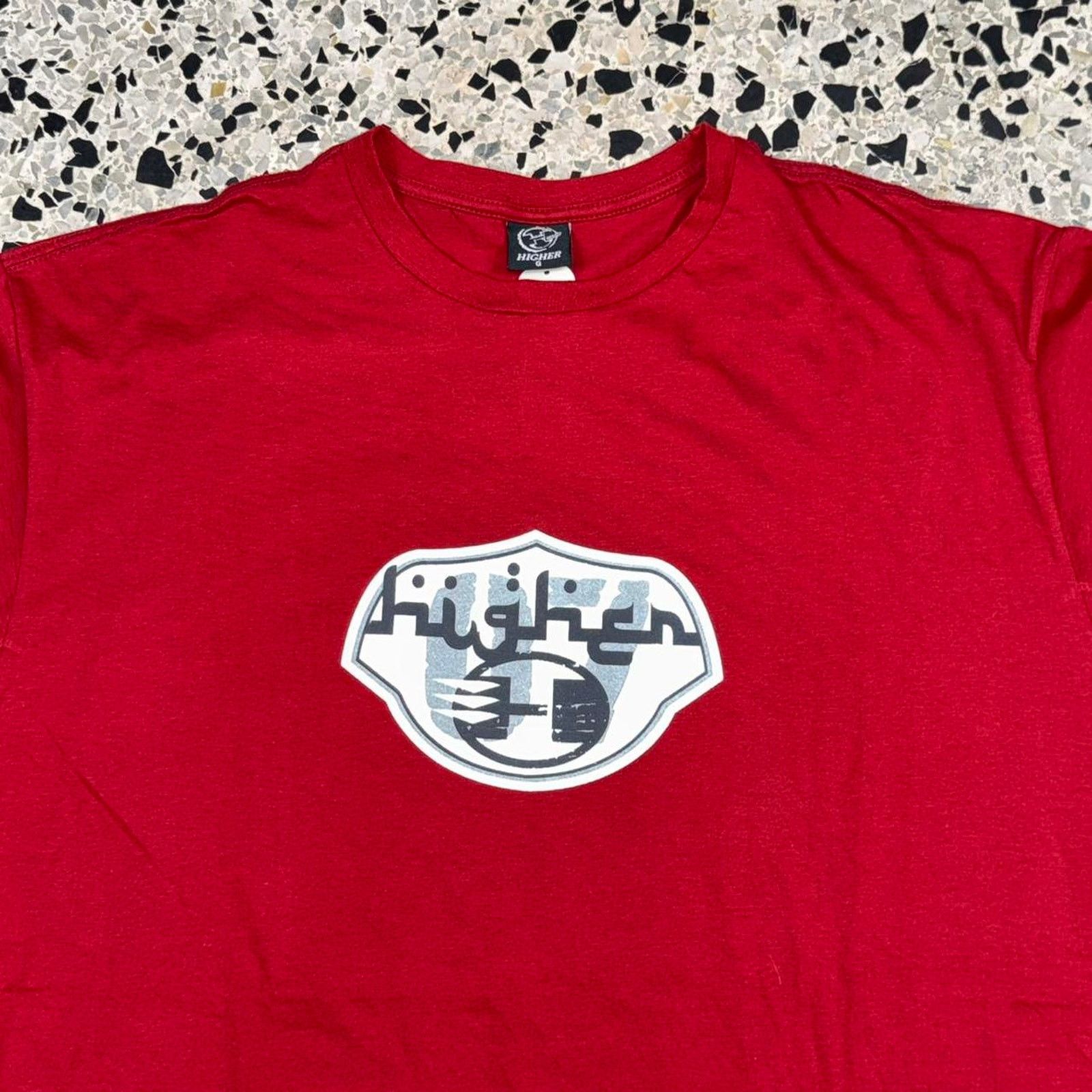 Japanese Brand × Other × Vintage VINTAGE Y2K HIGHER BRAZIL STREETWEAR BRAND TEE W/ TAGS: Size US L / EU 52-54 / 3 - 3 Thumbnail