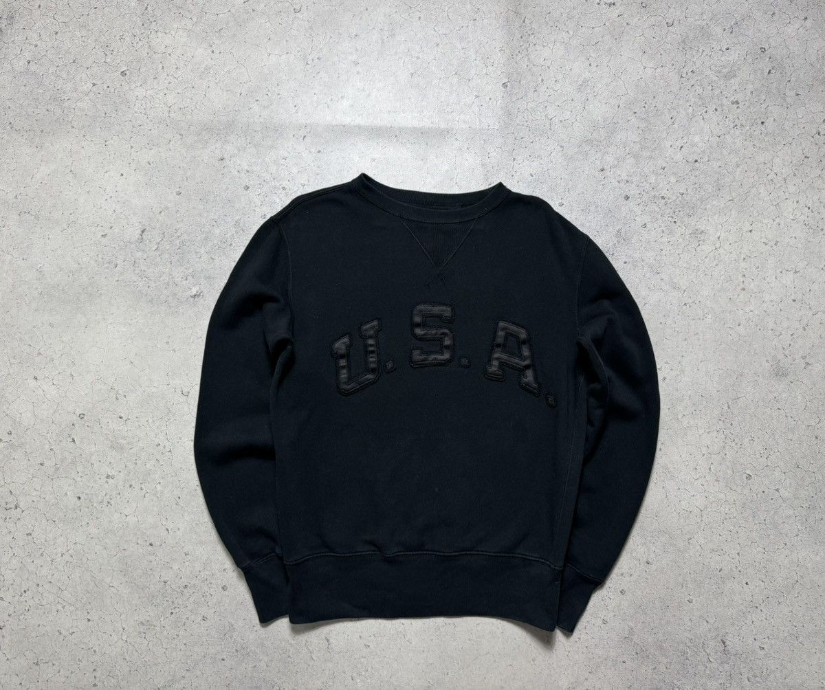 Polo Ralph Lauren Polo Ralph Lauren USA Black Vintage Sweatshirt Size S Size US S / EU 44-46 / 1 - 1 Thumbnail