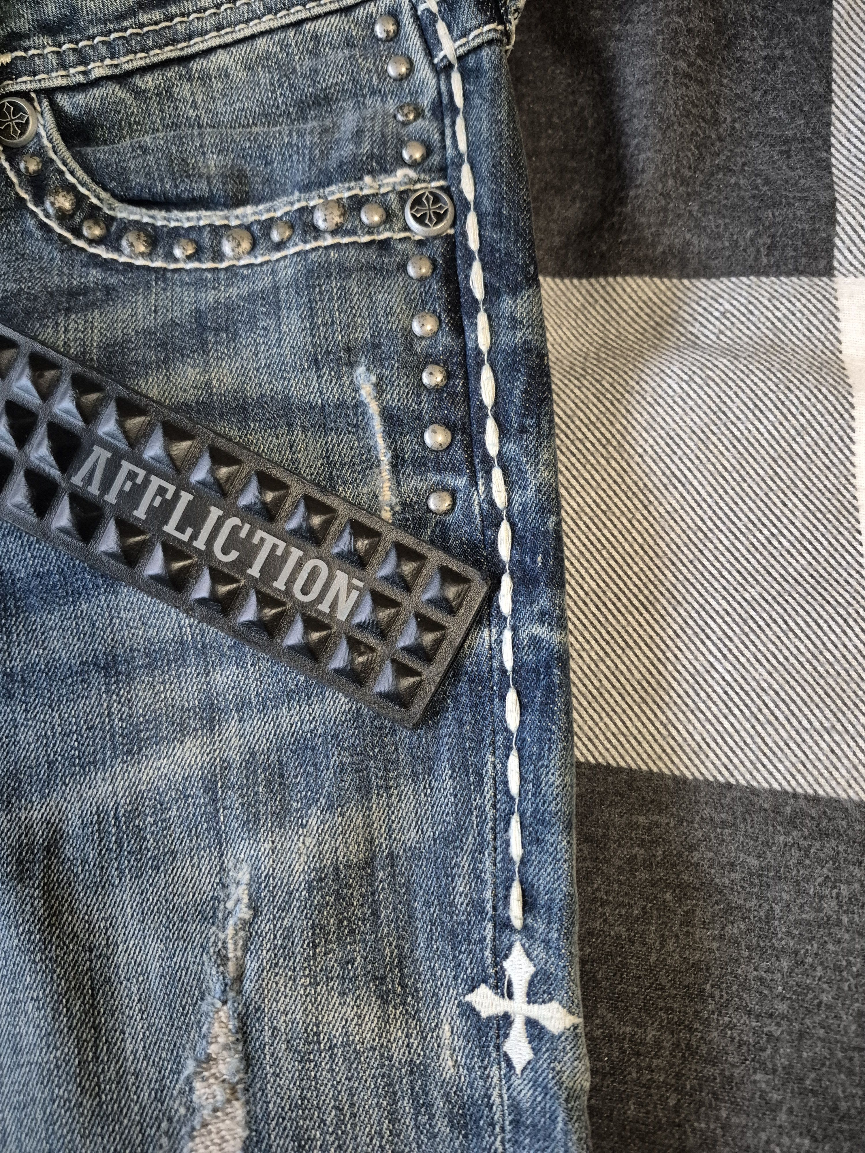 Affliction Jade cathedral fleur calico Size 28" / US 6 / IT 42 - 5 Thumbnail