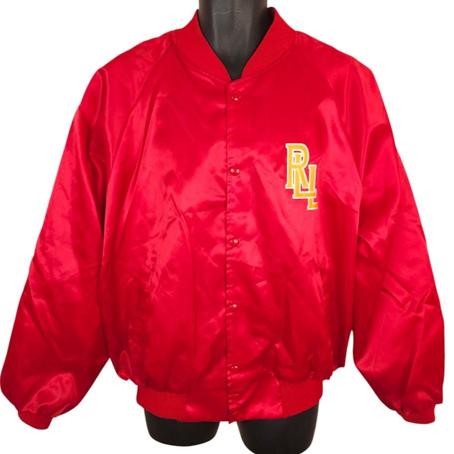 Vintage Vintage Redrock Little League Satin Bomber Jacket Mens XL Size US XL / EU 56 / 4 - 2 Thumbnail