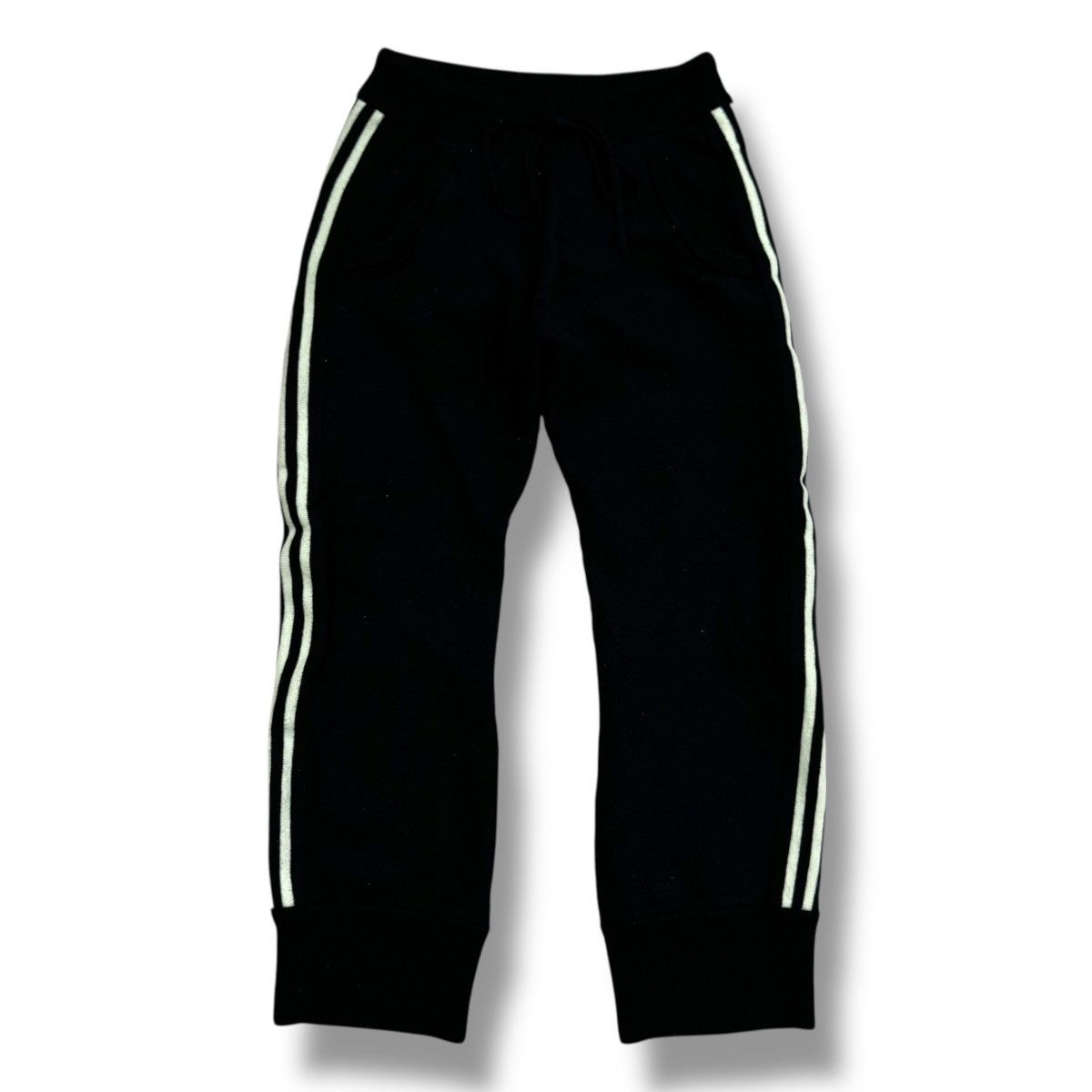 Maison Margiela Maison Margiela BLACK Side-stripe trousers S50KA0577 S17836 Size US 28 / EU 44 - 1 Thumbnail