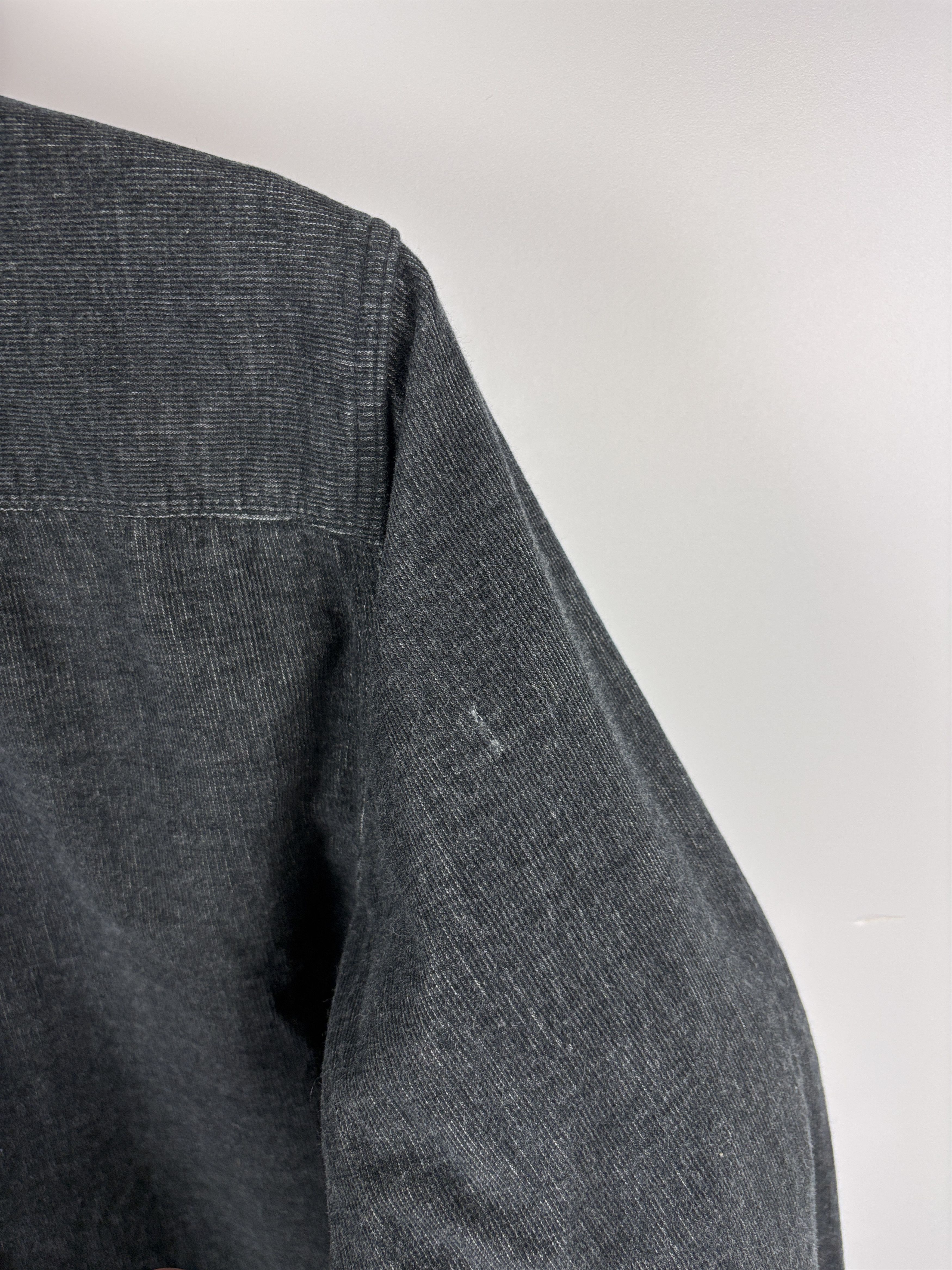 Allsaints All Saints Lorella Medium Textured Corduroy Shirt Gray S Size US S / EU 44-46 / 1 - 7 Thumbnail