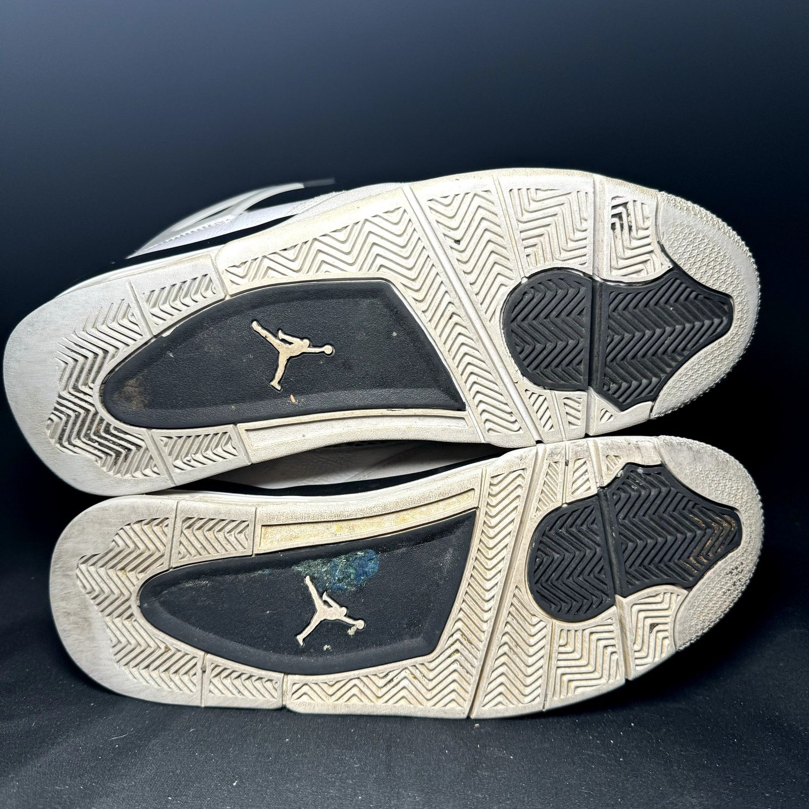 Jordan Brand × Nike Size 11 - Nike Air Jordan 4 Retro Military Black Men's Shoes Size US 11 / EU 44 - 6 Thumbnail