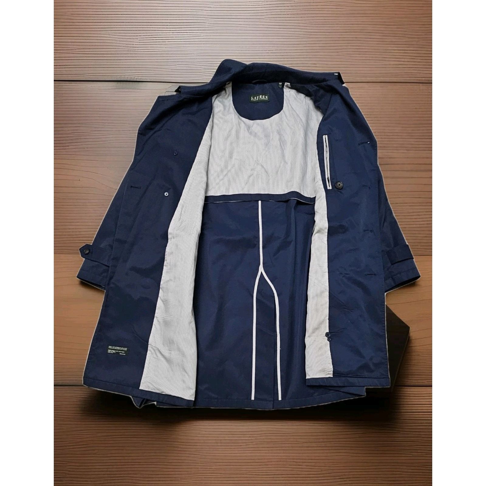 Lauren Ralph Lauren LAUREN RALPH LAUREN VTG EDMOND TRENCH RAINCOAT SZ 46R Size US S / EU 44-46 / 1 - 4 Thumbnail