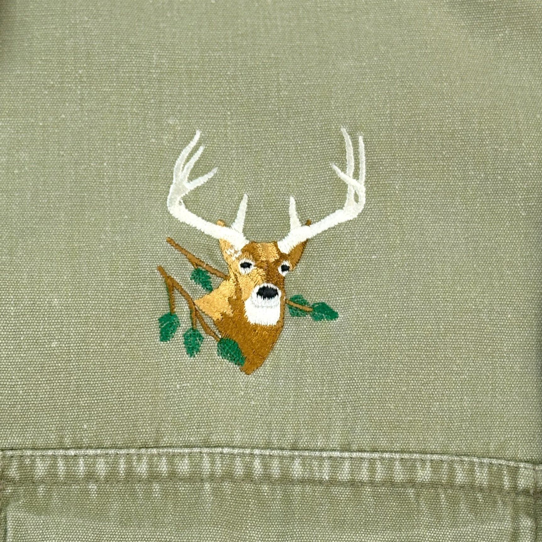 Vintage VINTAGE Cabela's Shirt Mens XL Tall Heavyweight Deer Embroidered Outdoor Hunting Shirt Size US XL / EU 56 / 4 - 6 Thumbnail