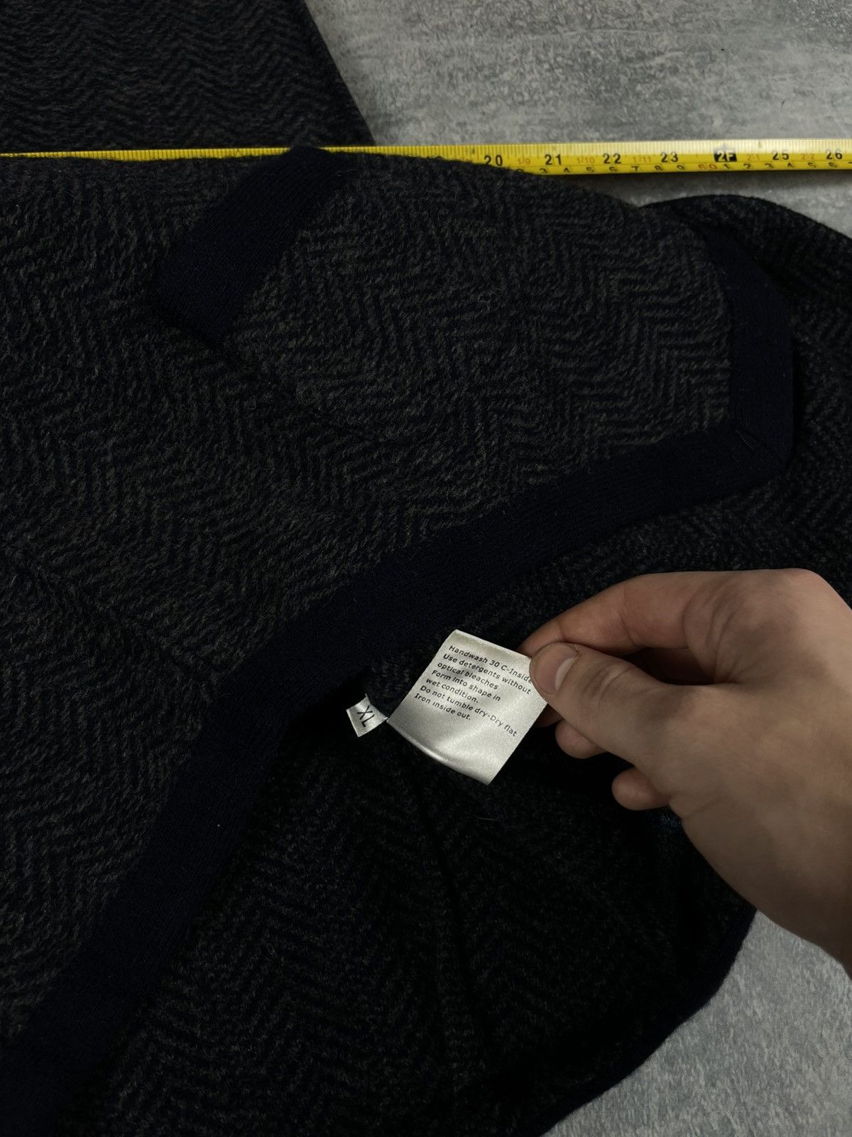 NN07 Japanese NN07 NN 07 No Nationality wool vest Size 44R - 9 Thumbnail