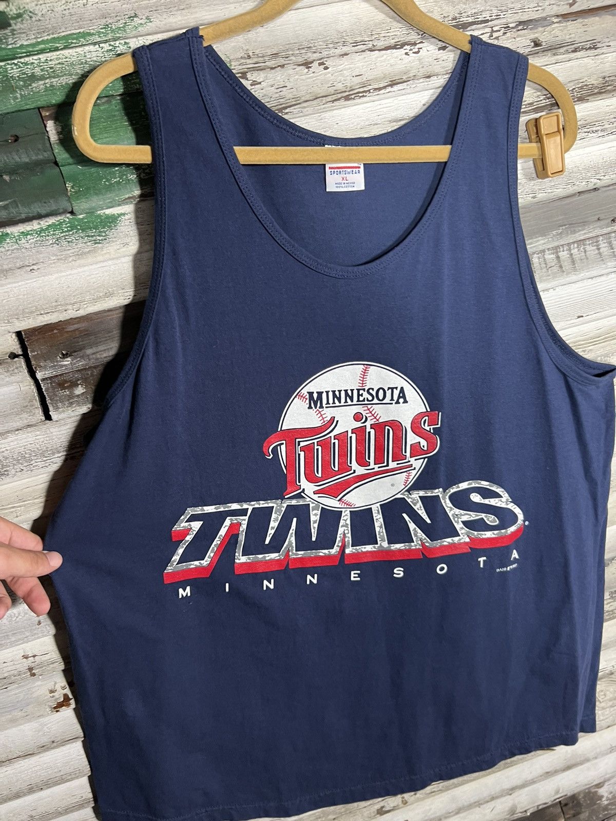 Vintage Vintage Minnesota Twins Tank Top Size US XL / EU 56 / 4 - 2 Thumbnail