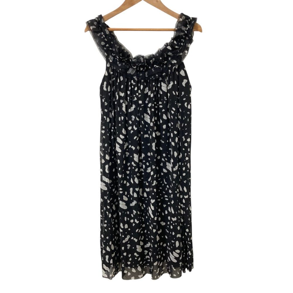 Other Other VIVIENNE TAM Power Net Dot Frill Dress Textile Dresses DUTY FREE for USA Size ONE SIZE - 1 Thumbnail
