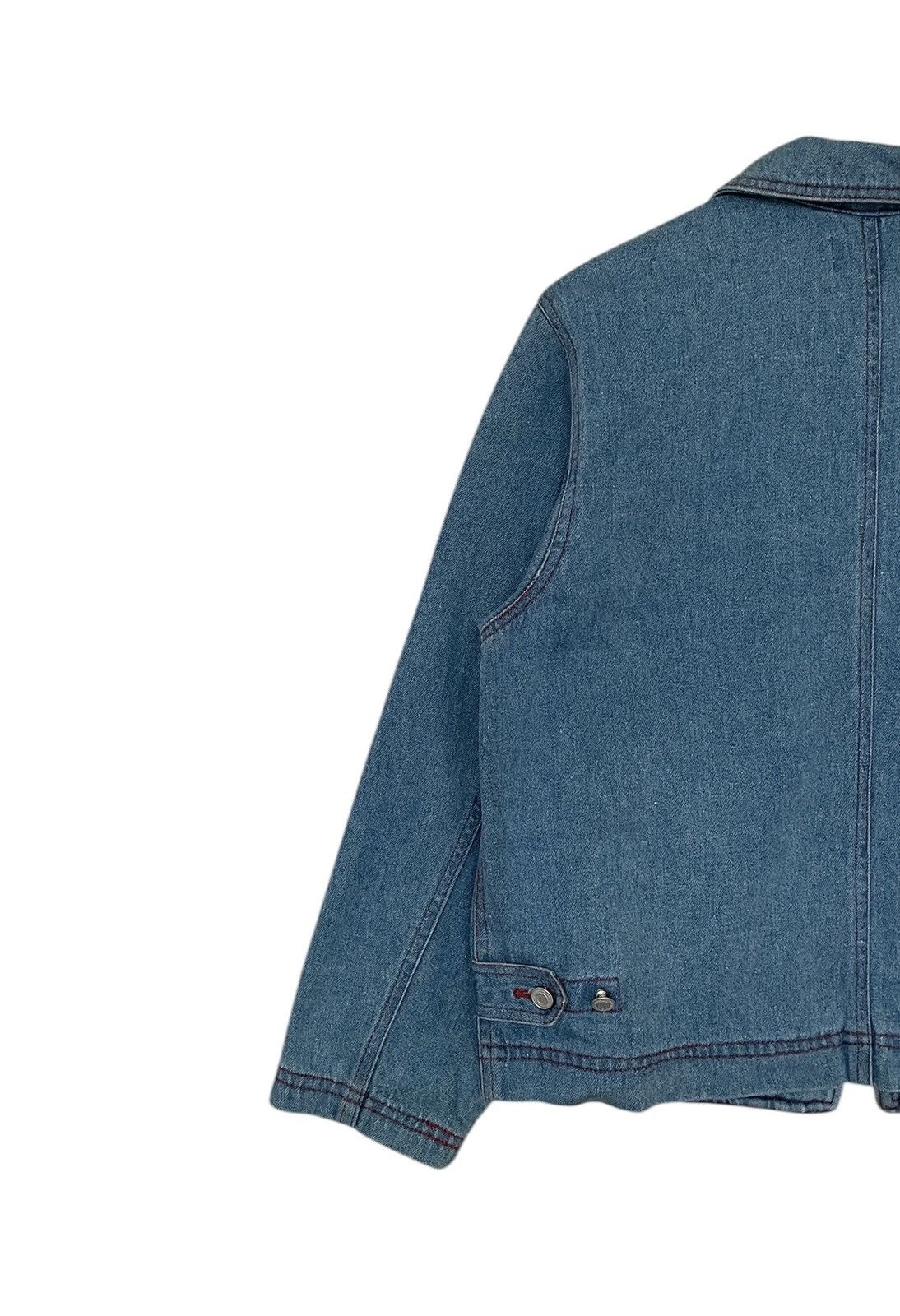 Japanese Brand × Vintage Vintage Japanese Brand A.flask Denim Jacket 1990s Size US M / EU 48-50 / 2 - 7 Thumbnail