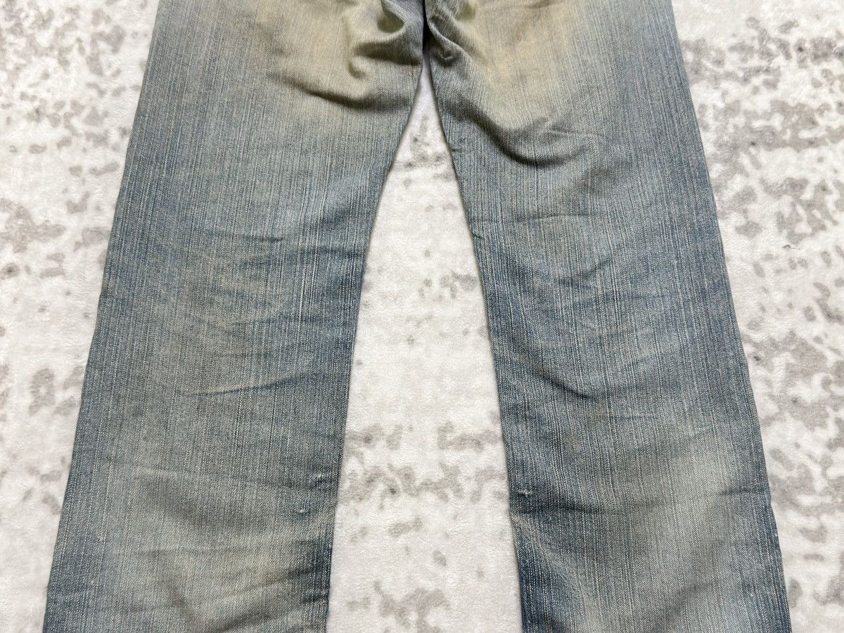 Edwin Edwin 503 Thrashed Mud Wash Jeans Extreme Distressed Denim Size US 28 / EU 44 - 11 Thumbnail