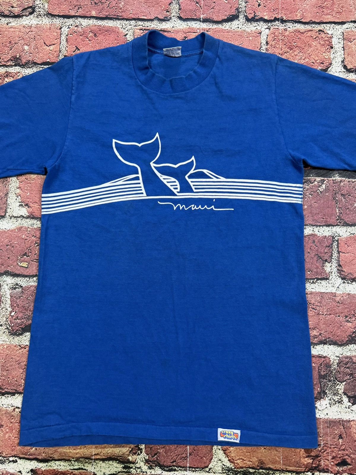 Other Vintage Crazy Shirts Maui Hawaii T-Shirt Whale Single Stitch Size US S / EU 44-46 / 1 - 3 Thumbnail