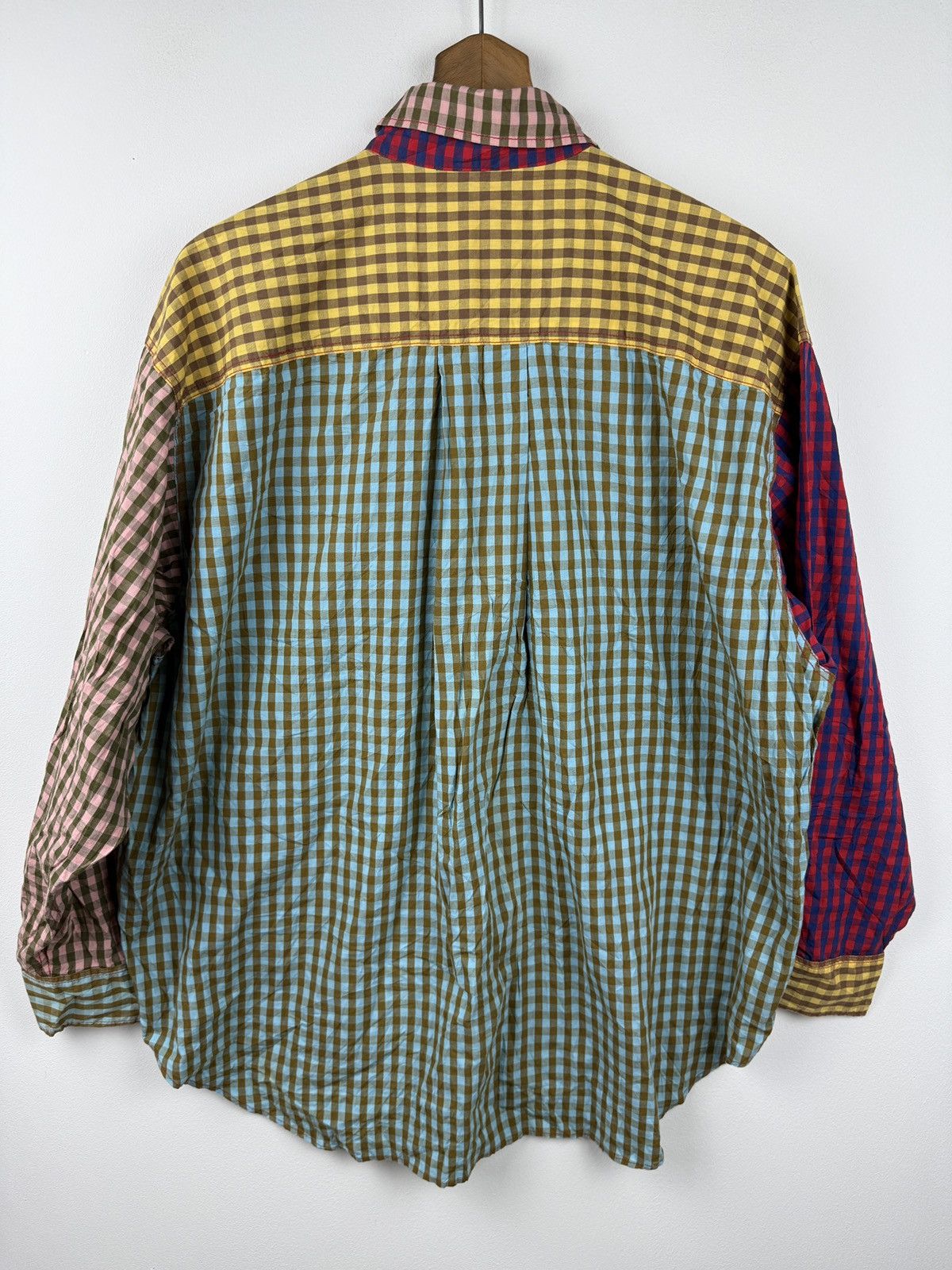 ATM Anthony Thomas Melillo Meli melo multi color long sleeve shirt Size US XL / EU 56 / 4 - 6 Thumbnail