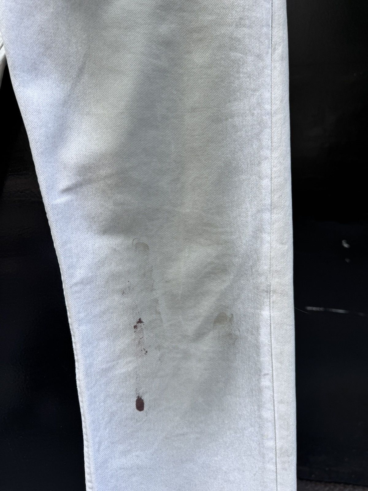 Helmut Lang Helmut Lang SS03 Painter Dirty White Classic 5 Pocket Denim Size US 30 / EU 46 - 6 Thumbnail