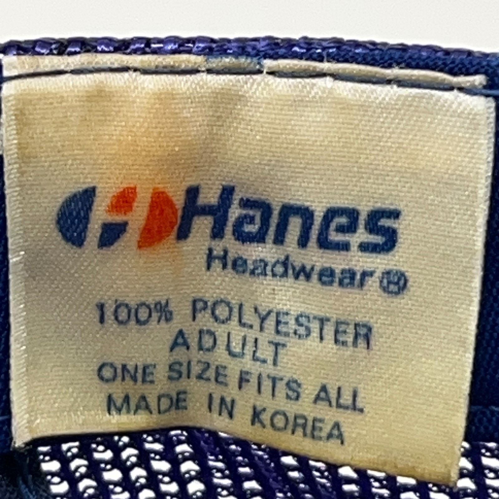 Hanes Vintage Southeast Jr High School Trucker Hat Cap Blue Size ONE SIZE - 11 Thumbnail