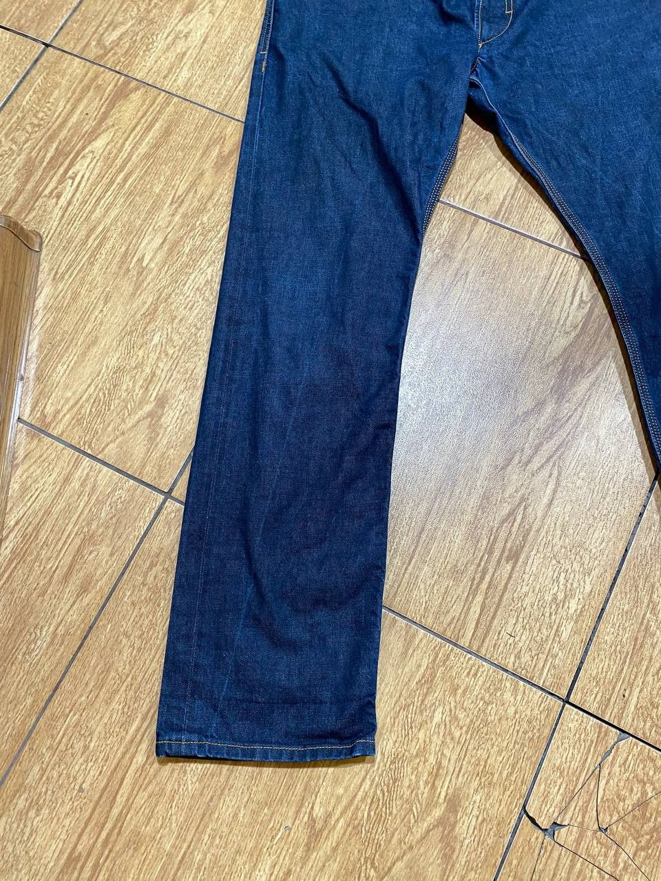 Diesel DIESEL KROOLEY Men’s Straight Fit Denim Jeans Everyday Wear Size US 34 / EU 50 - 7 Thumbnail