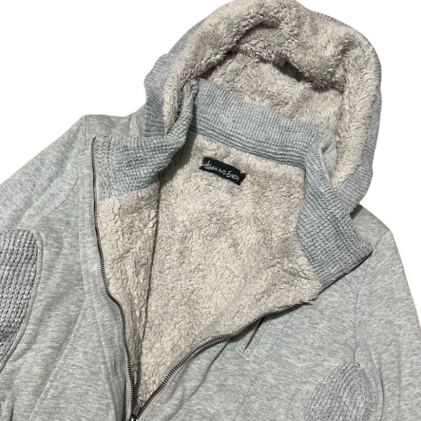 14th Addiction Maruoka Shoji Heaven and Earth Skull Sherpa Zip Hoodie Size US M / EU 48-50 / 2 - 14 Thumbnail