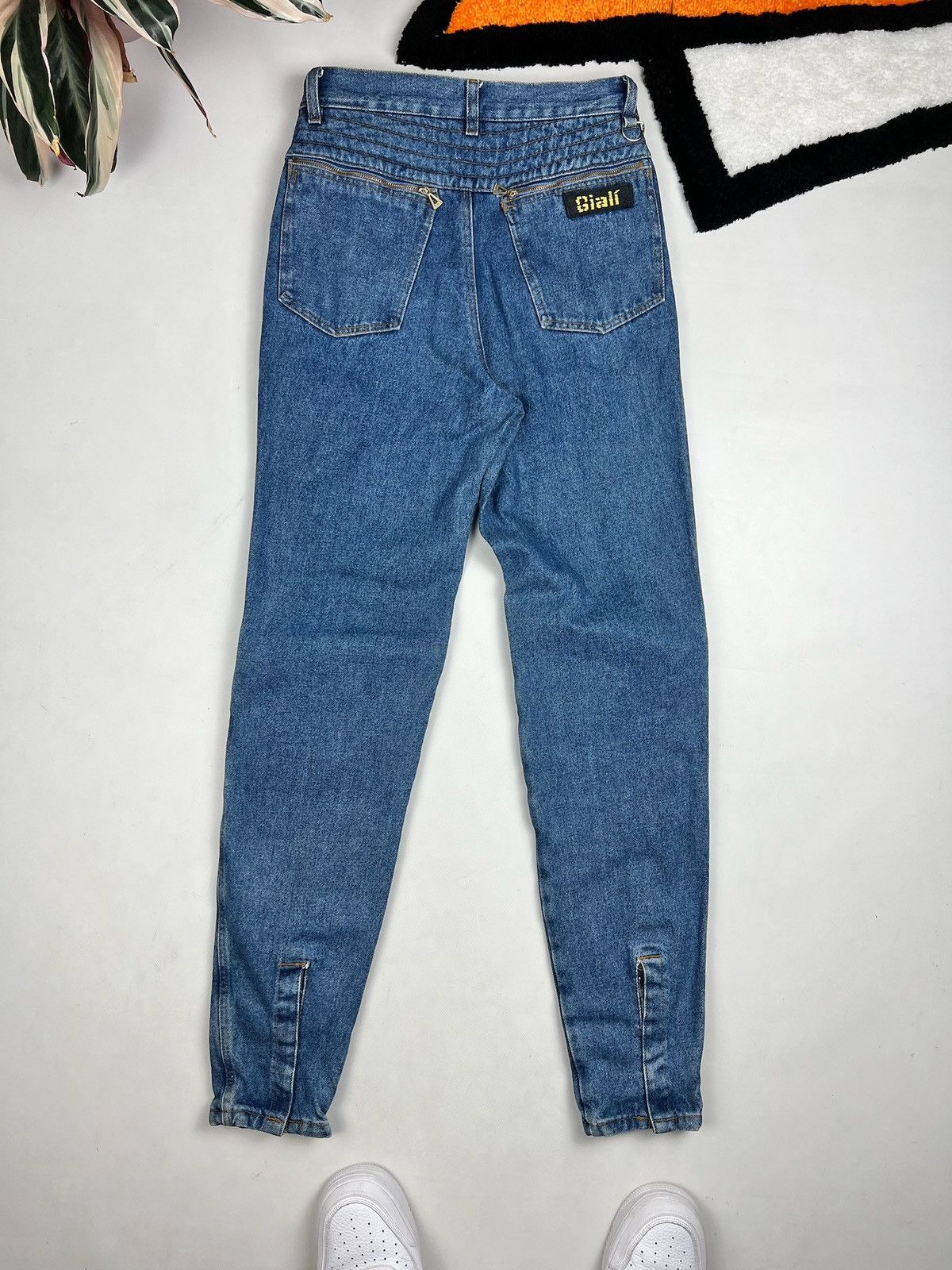 Vintage Vintage Giali Motorcycle Jeans Pants Size US 30 / EU 46 - 2 Thumbnail