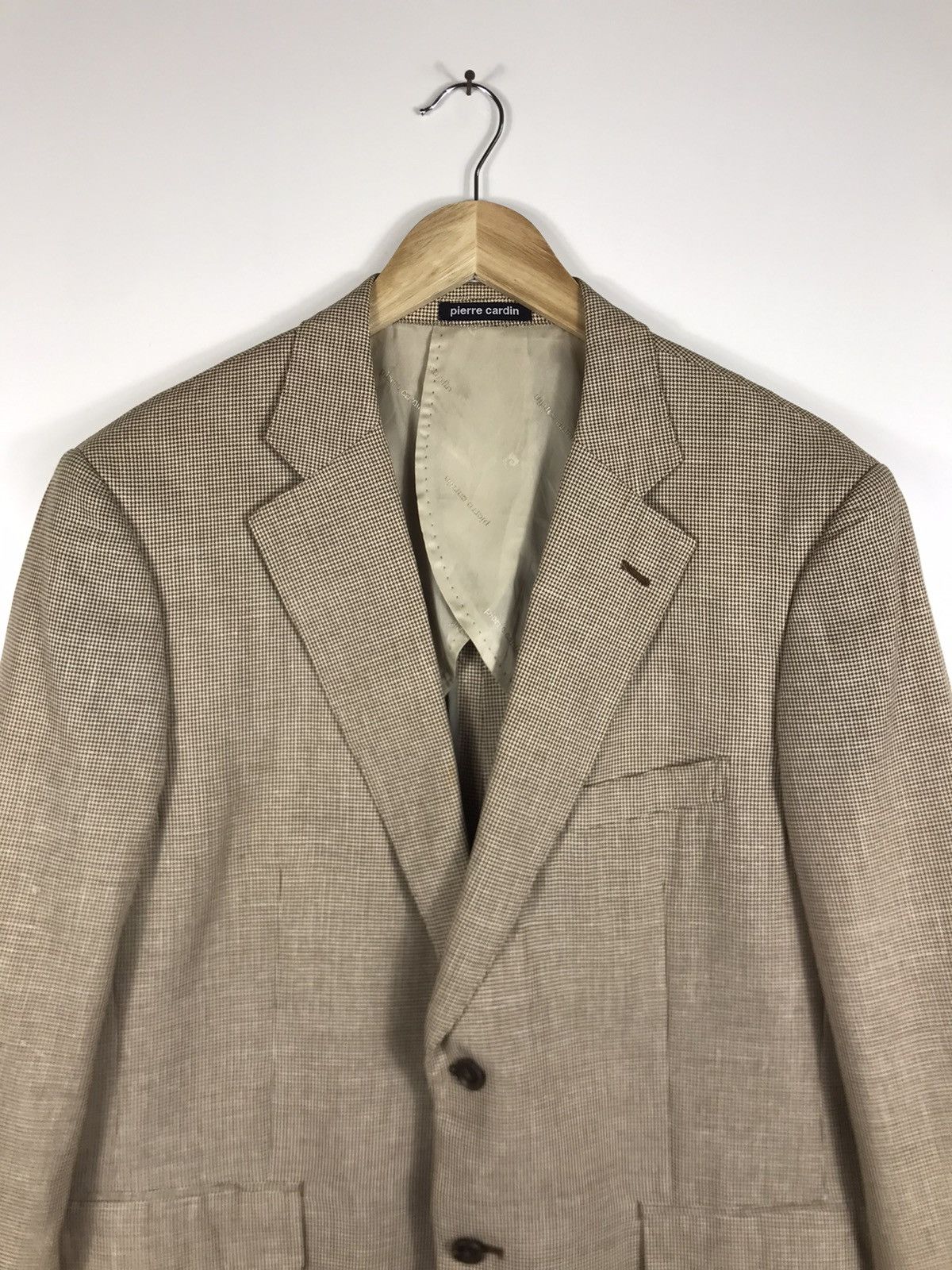 Pierre Cardin × Vintage ⚡️Vintage Pierre Cardin Paris Wool Single Breast Coat Blazer Size 48L - 4 Thumbnail