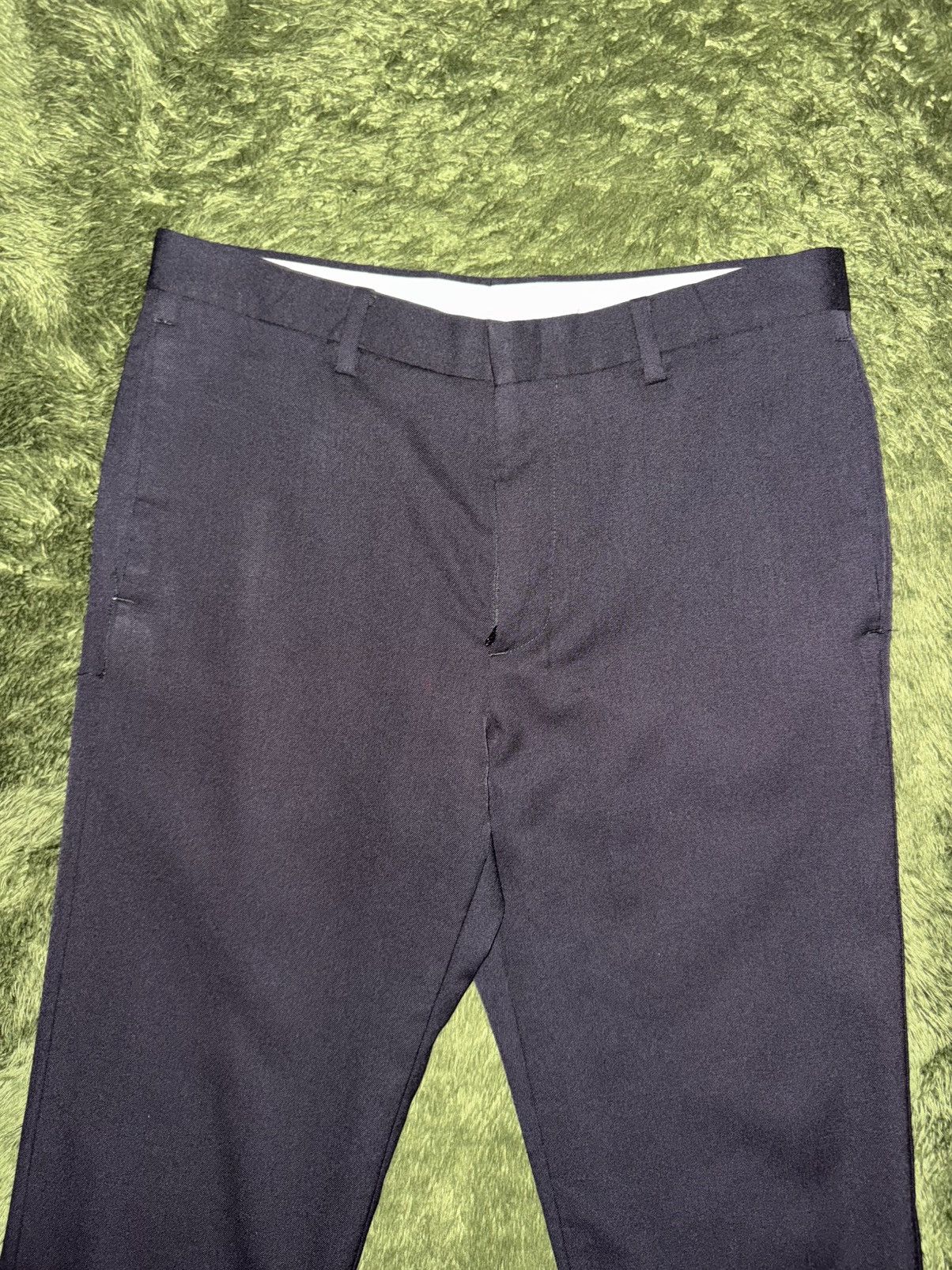 Wacko Maria [S] Wacko Maria Blank Line Jonny A Wool Slacks Trousers Size US 32 / EU 48 - 7 Thumbnail