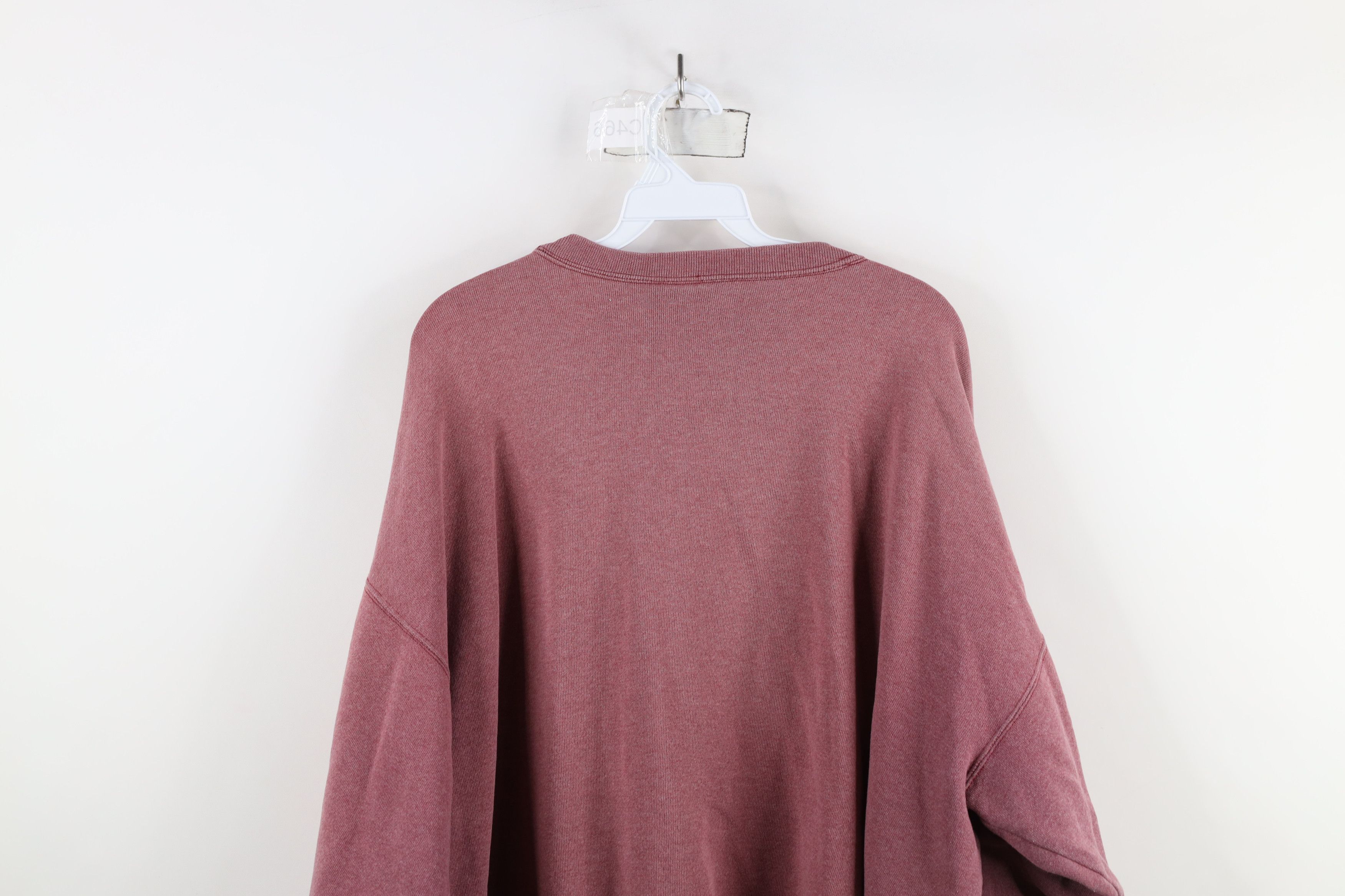 Champion × Vintage Vintage 90s Champion Spell Crewneck Sweatshirt Heather Red Size US XL / EU 56 / 4 - 13 Thumbnail