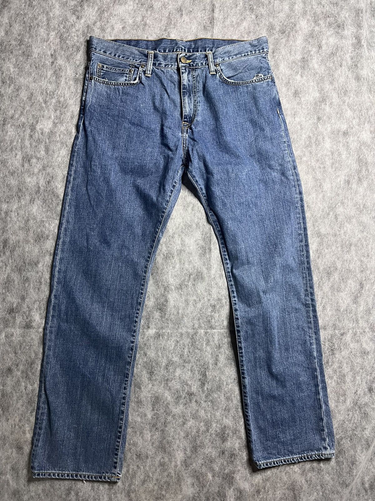 Carhartt Vintage Carhartt Daviwes Denim Pants Jeans Size US 34 / EU 50 - 2 Thumbnail
