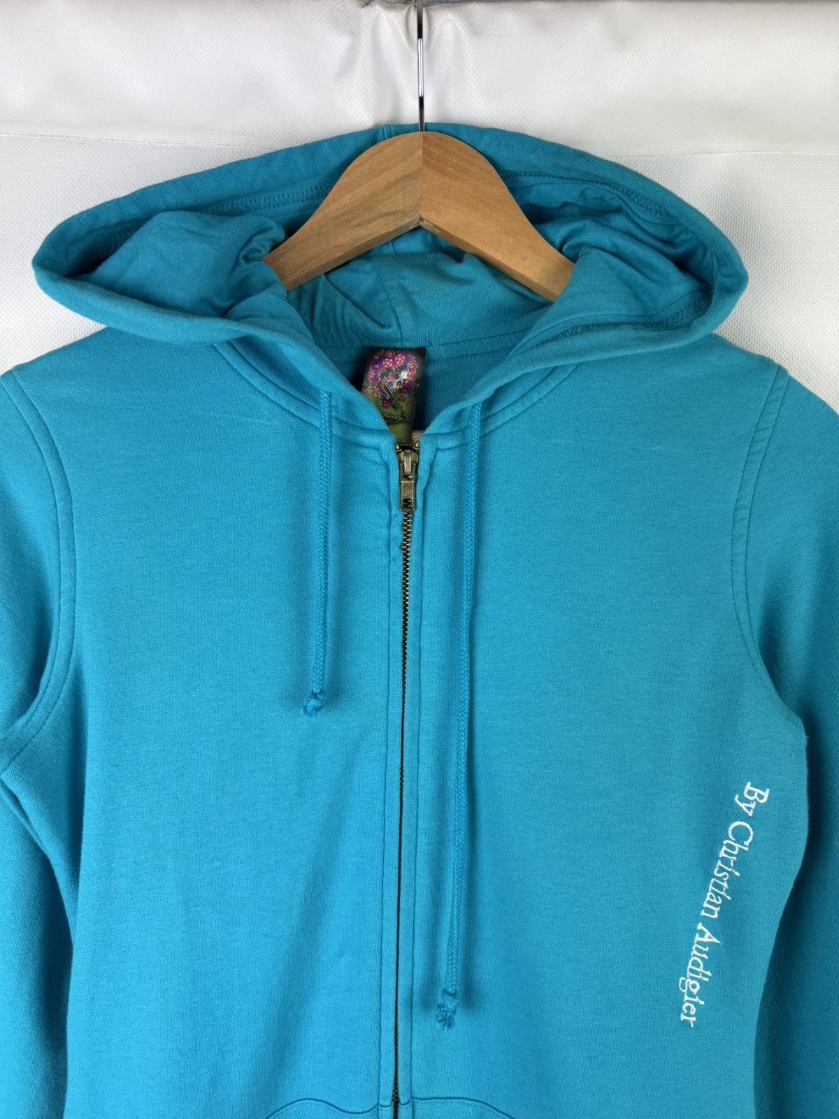 Ed Hardy Ed Hardy By Christian Audigier Y2K Tattoo Overprinted Hoodie Size S / US 4 / IT 40 - 8 Thumbnail
