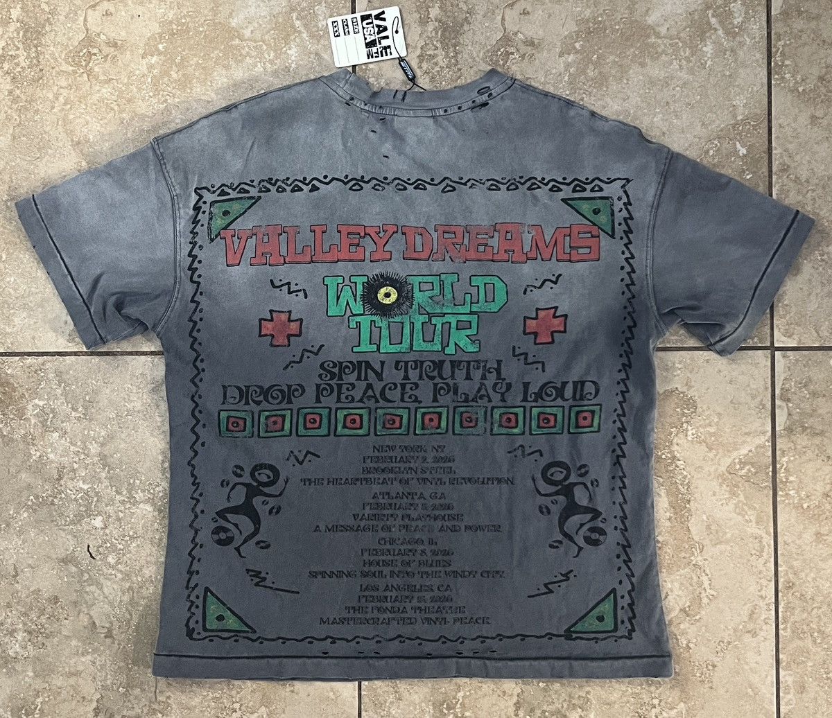 Vale Vale Forever Faded Chaos Bling Tee 'Gray' Size US S / EU 44-46 / 1 - 2 Thumbnail