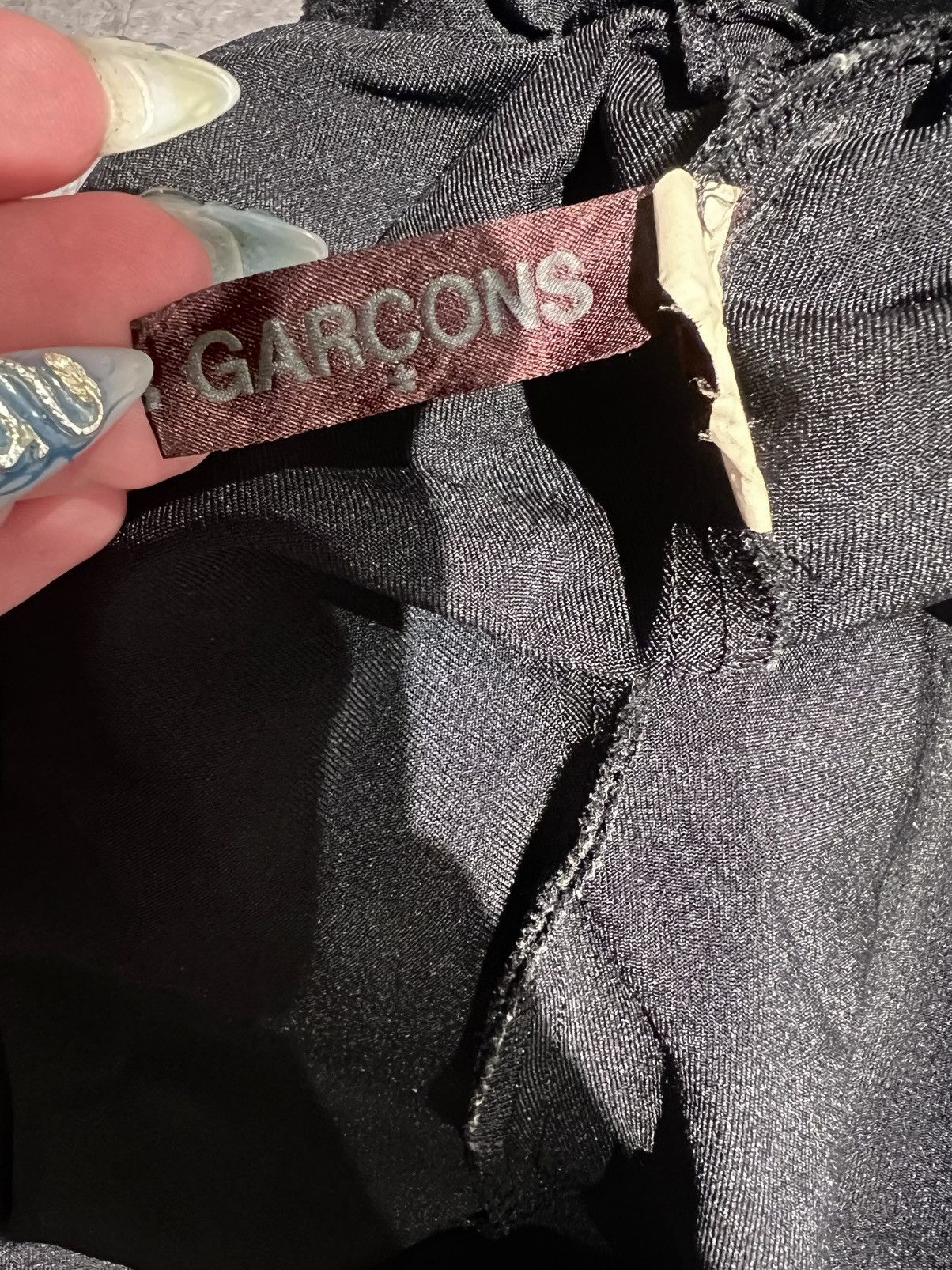 Comme des Garcons Archive Comme des Garçons Ruched Knot Strap Garment 99-2003 Size M / US 6-8 / IT 42-44 - 8 Thumbnail