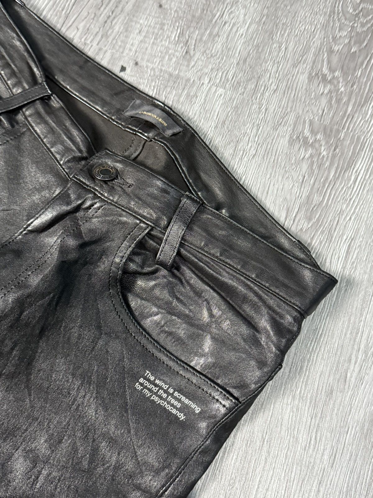 Undercover UNDERCOVER ISM 14SS Lamb Leather Pants Size US 31 - 3 Thumbnail