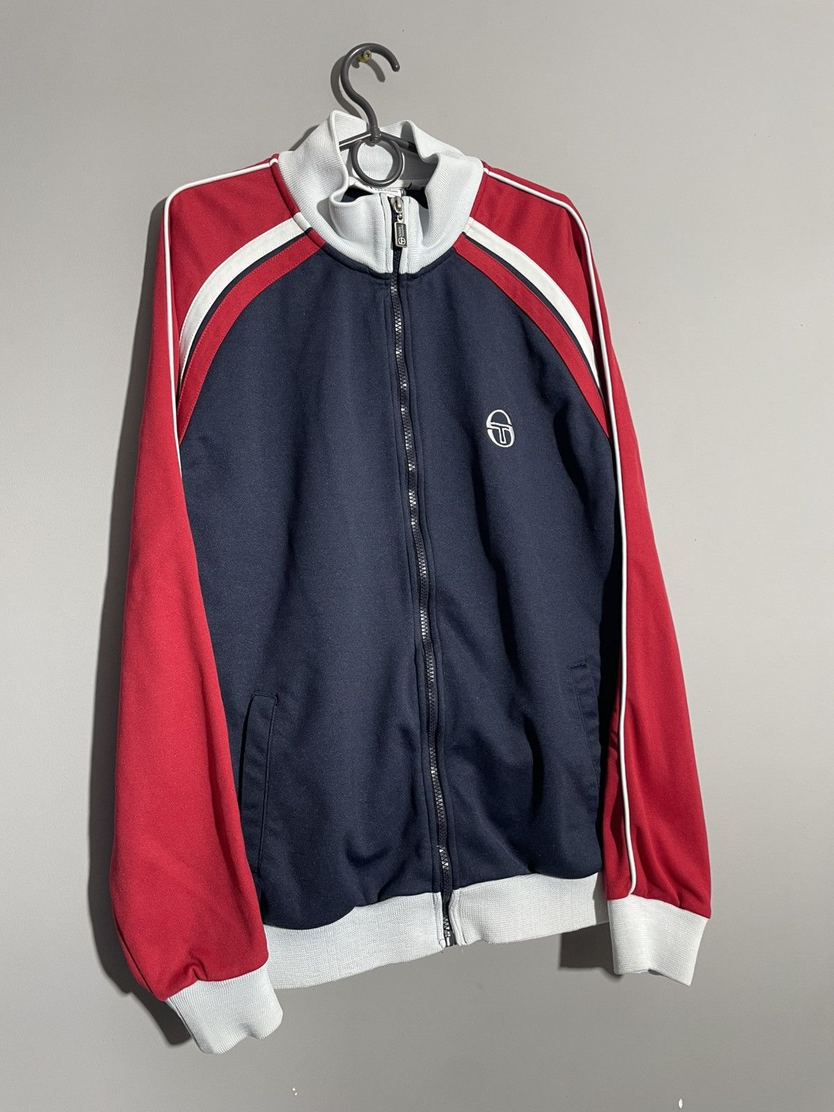 Sergio Tacchini Vintage Sergio Tacchini Track jacket Olympic Jacket size XL Size US XL / EU 56 / 4 - 2 Thumbnail