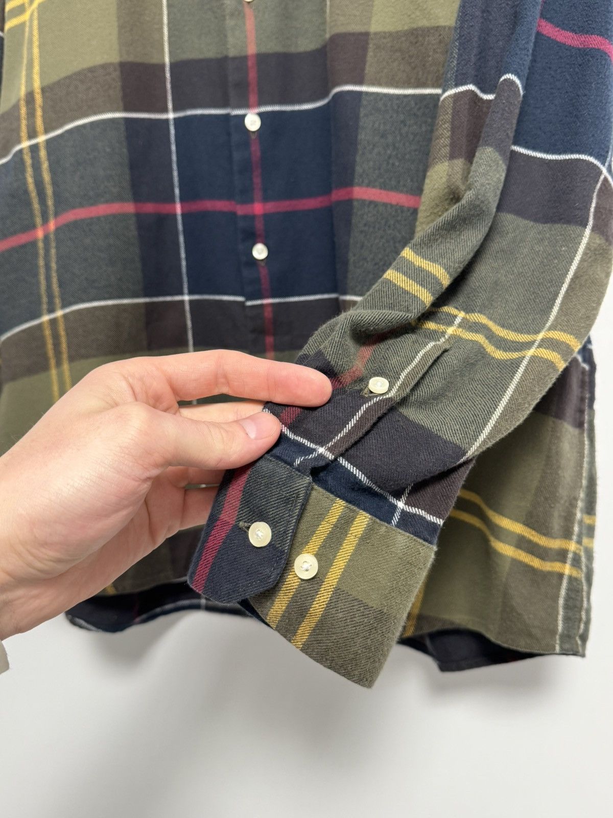 Barbour Barbour Button Up T-Shirt Vintage 90’s Size US L / EU 52-54 / 3 - 7 Thumbnail