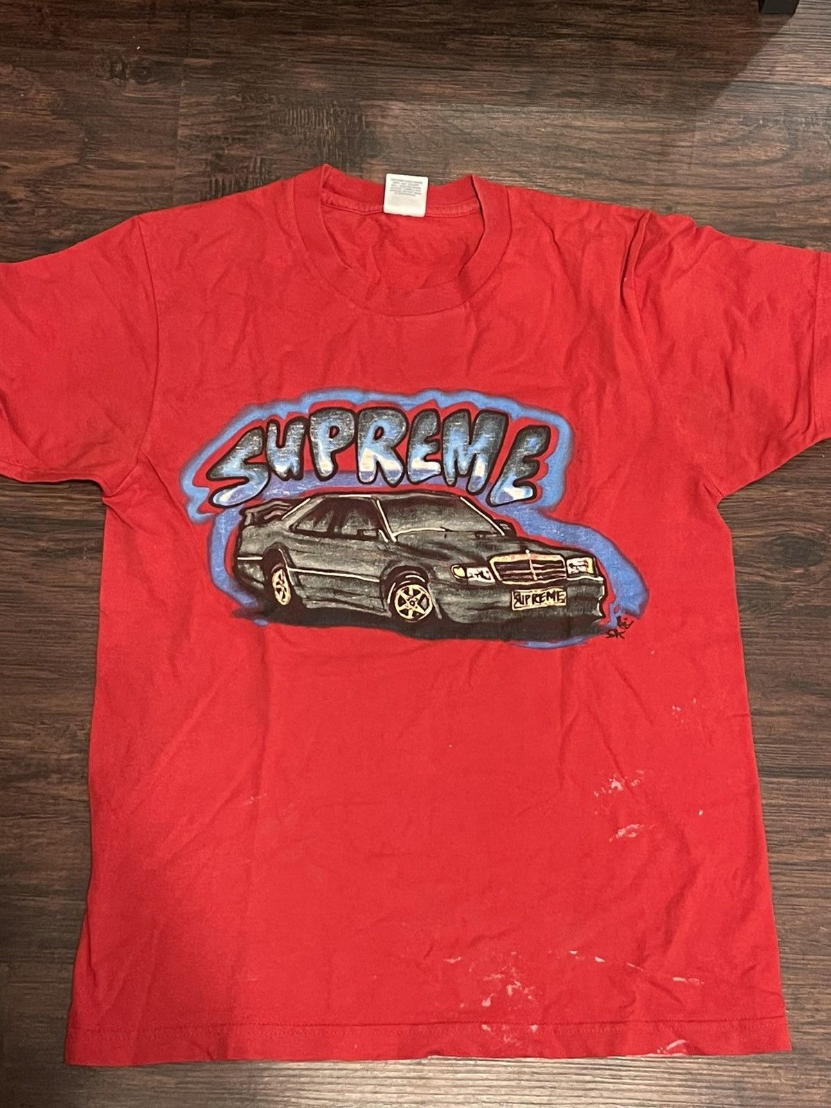 Supreme Supreme car tee Size US M / EU 48-50 / 2 - 1 Thumbnail