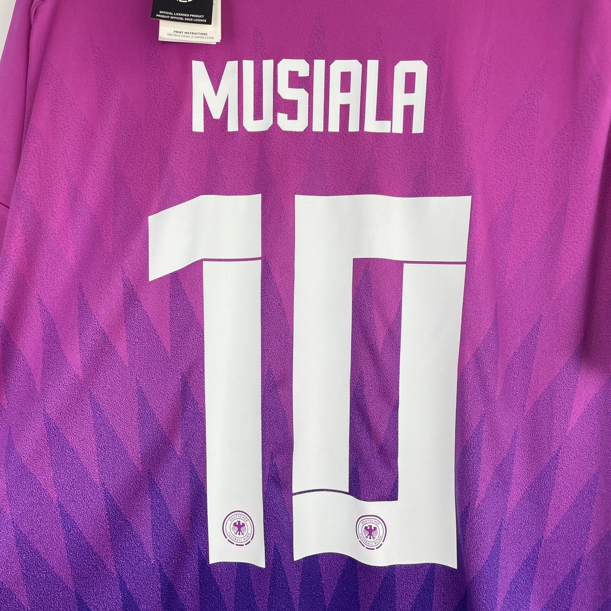 Adidas Germany Jamal Musiala Adidas Pink Jersey Euro 2024 size XXL Size US XXL / EU 58 / 5 - 7 Thumbnail