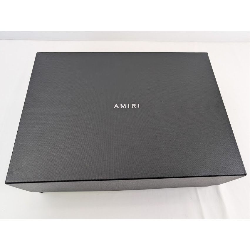 Amiri o1rshd1 Skel Hi Top Sneaker in Black / White Size US 11 / EU 44 - 21 Thumbnail