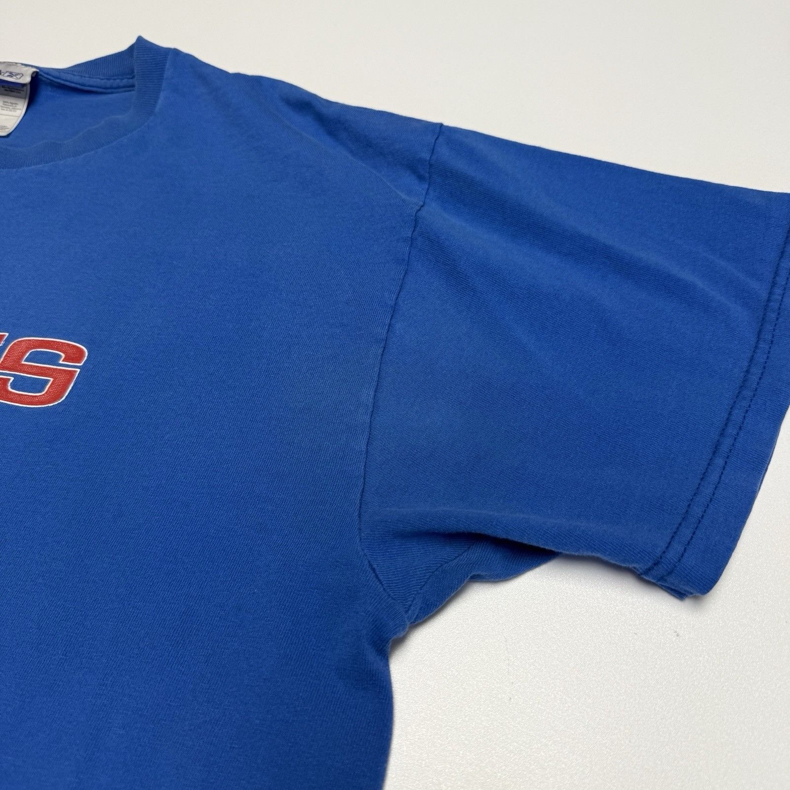 Reebok Vintage New York Giants T Shirt Mens XL 23.5x29 Blue Y2k NFL Size US XL / EU 56 / 4 - 10 Thumbnail