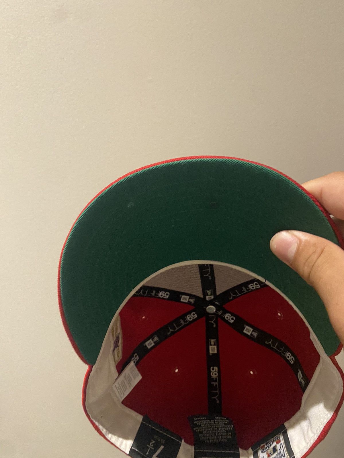 Hat Club × MLB × New Era RED NEW ERA ST. LOUIS CARDINALS 7 1/2 Size ONE SIZE - 3 Thumbnail