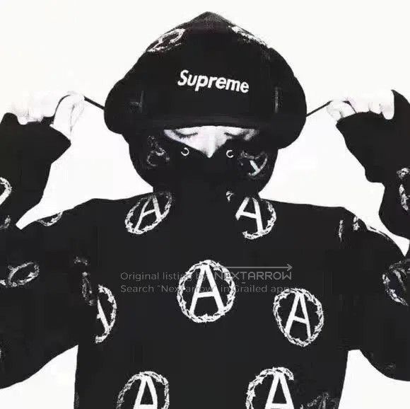 Supreme supreme x undercover anarchy hoodie medium. Size US M / EU 48-50 / 2 - 5 Thumbnail
