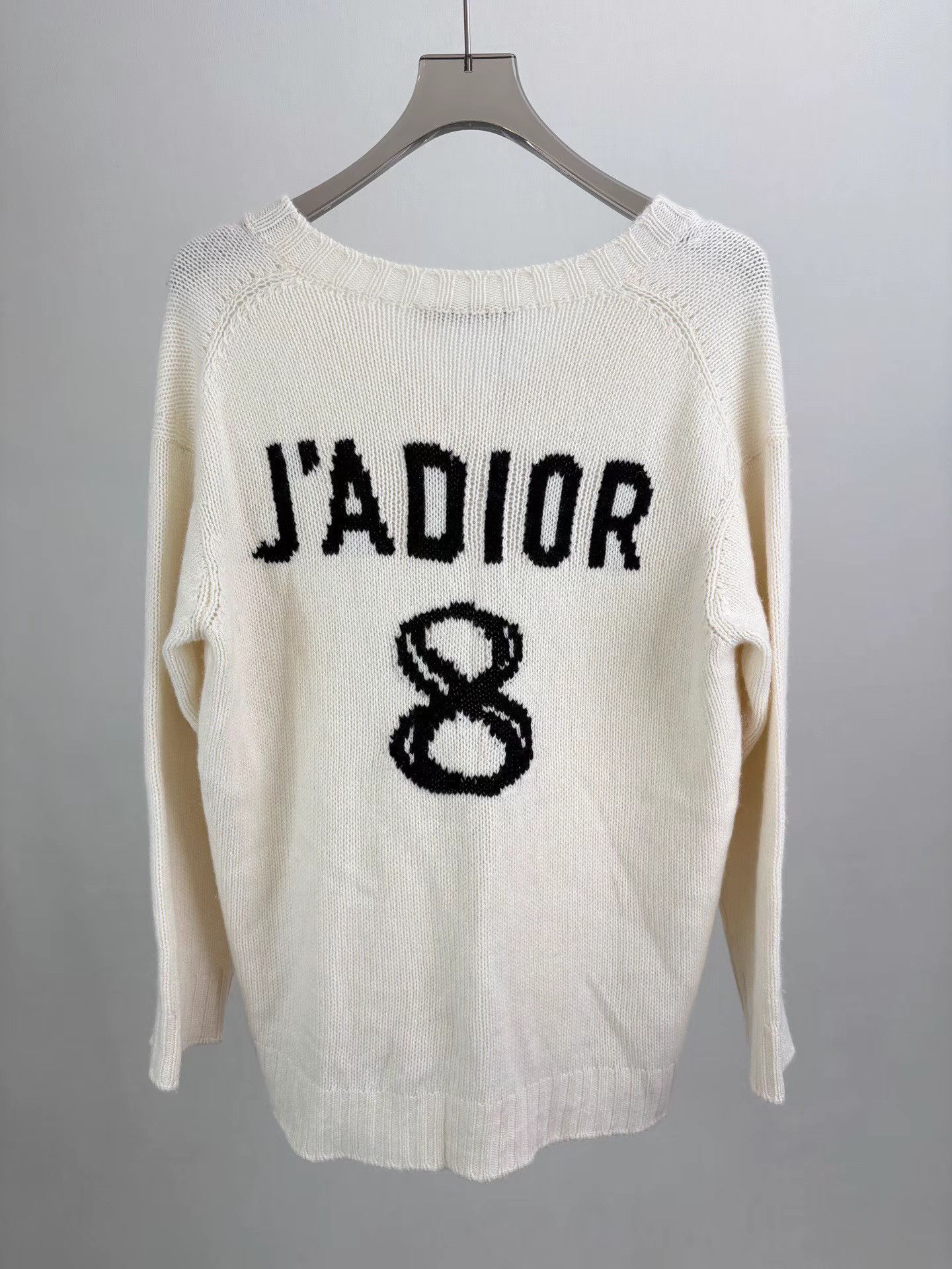 Dior DIOR Cashmere Knit Back Letter Sweater K1 Size S / US 4 / IT 40 - 2 Thumbnail